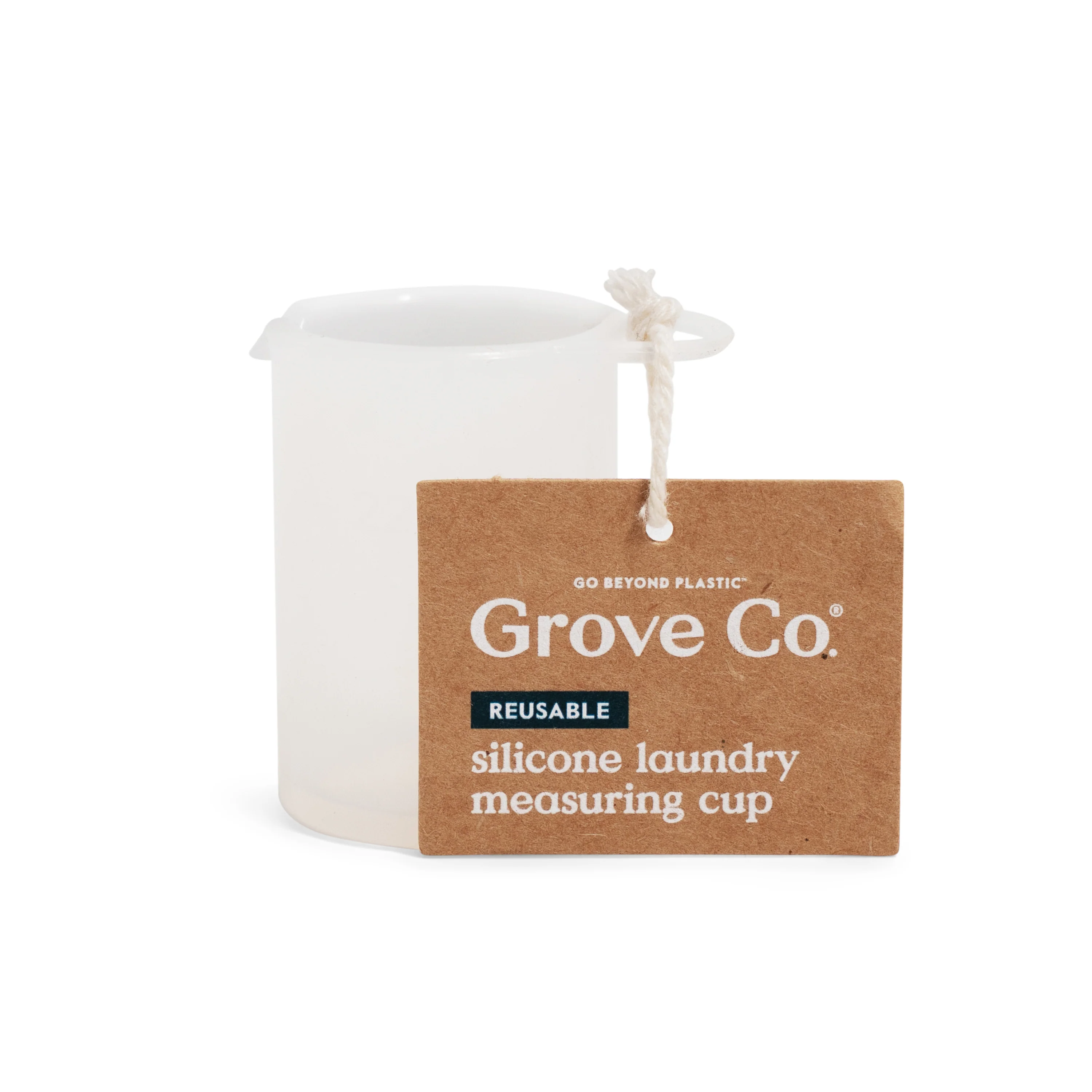 Official Grove Co. Reusable Silicone Laundry Measuring Cup – Easy to Clean Store Long-Lasting