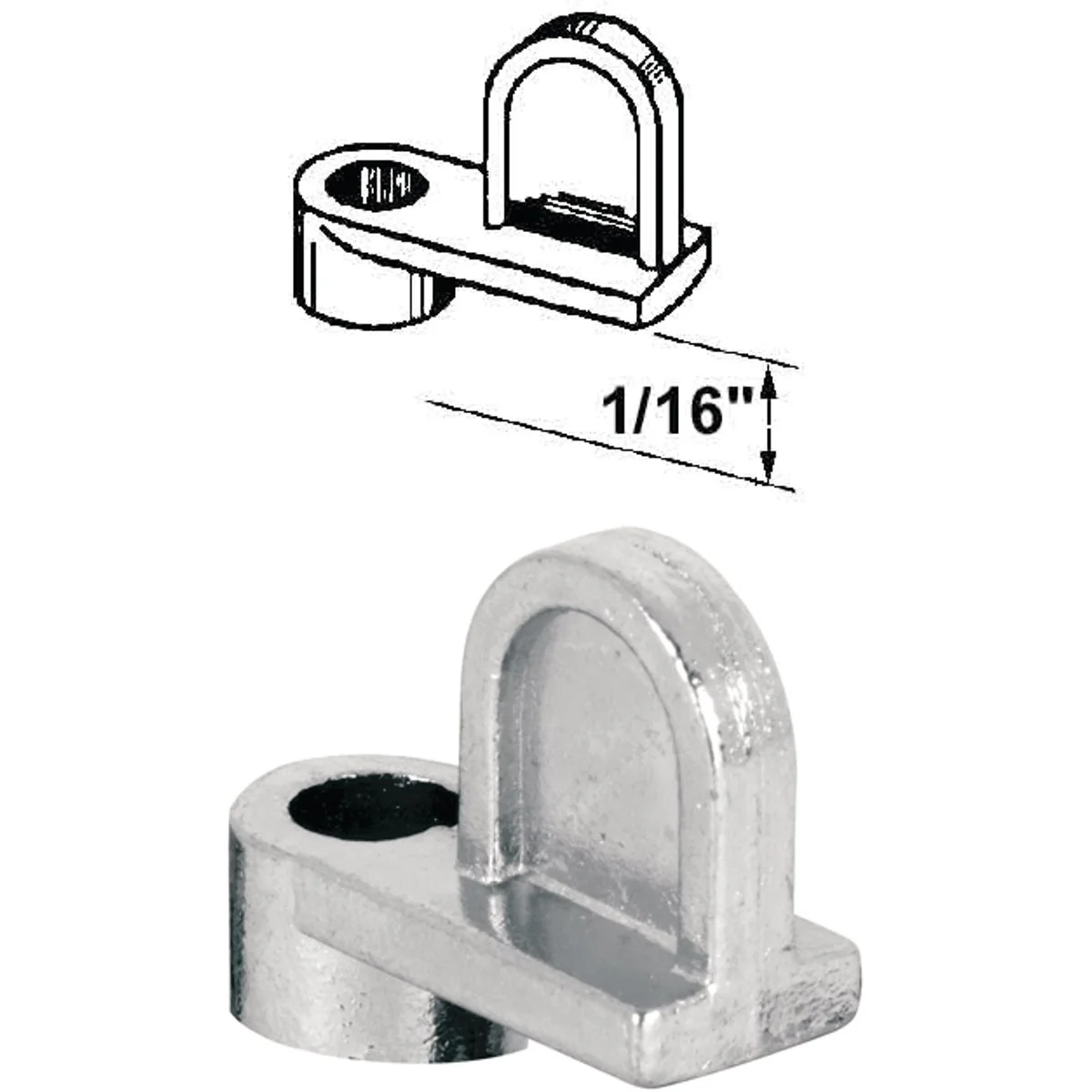 Functional Prime-Line 1 16 In. Mill Swivel Die-cast Screen Clips With Screws 12 Count Reliable
