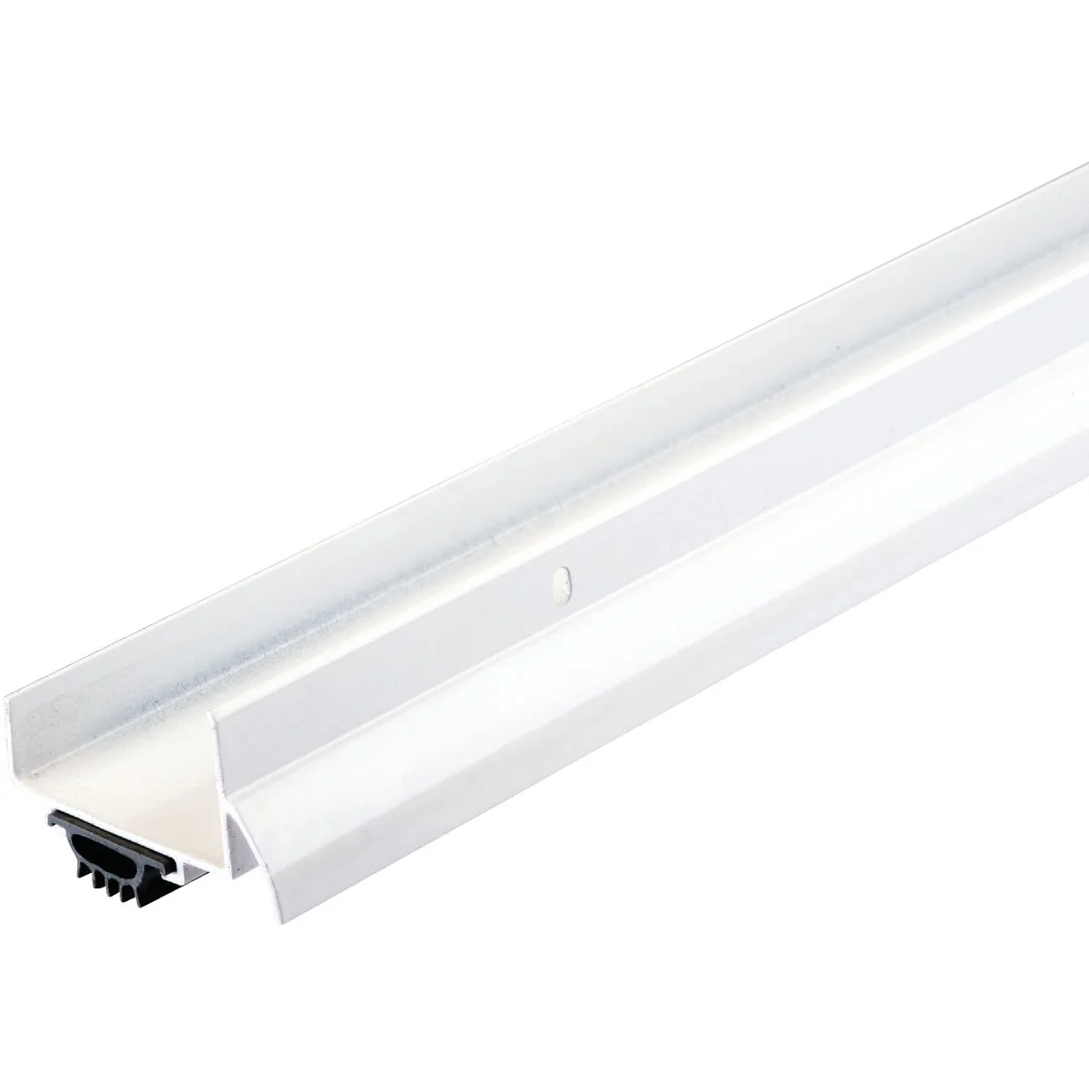 Luxury M-D Ultra 2 In. W. x 1.5 In. H. x 36 In. L. White Vinyl U-Shaped Door Bottom with Drip Cap for 1-3 4 In. Door Healthy