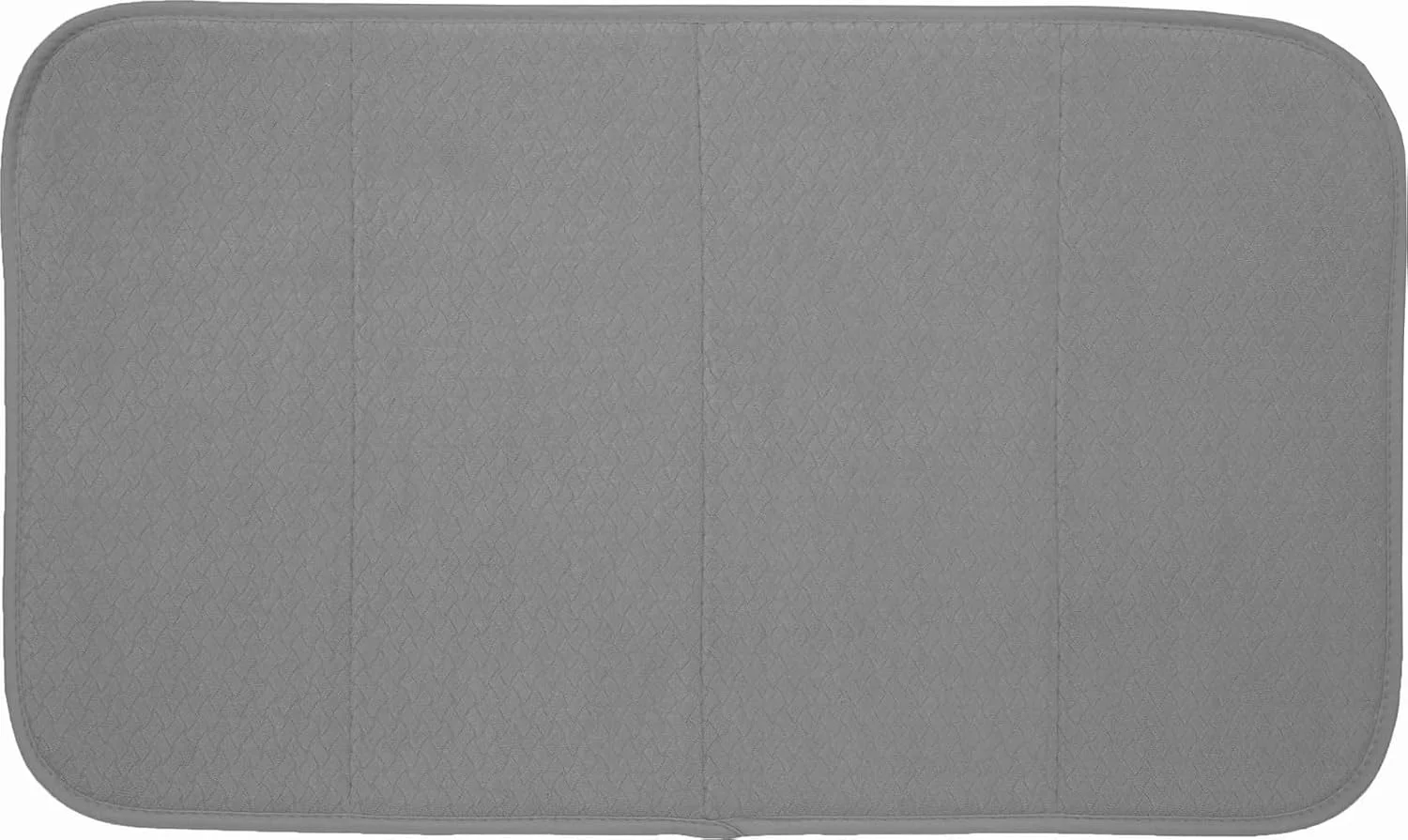 Fast All-Clad Premium Reversible Dish Drying Mat for Kitchen 16 x 28 Ultra-Absorbent Long-Lasting No Condensation and Oversized for Large Pots and Pans - 1 Pack Pewter High-Quality