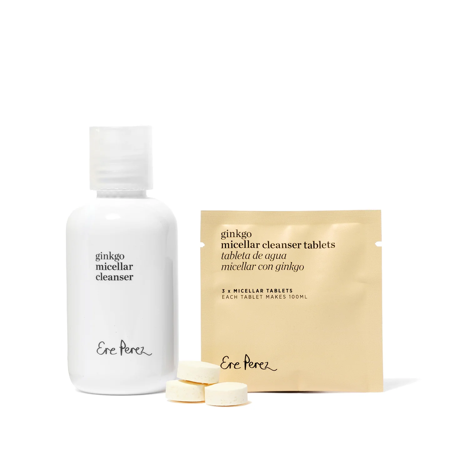 Long-Lasting Ere Perez Ginkgo Micellar Cleanser Elite