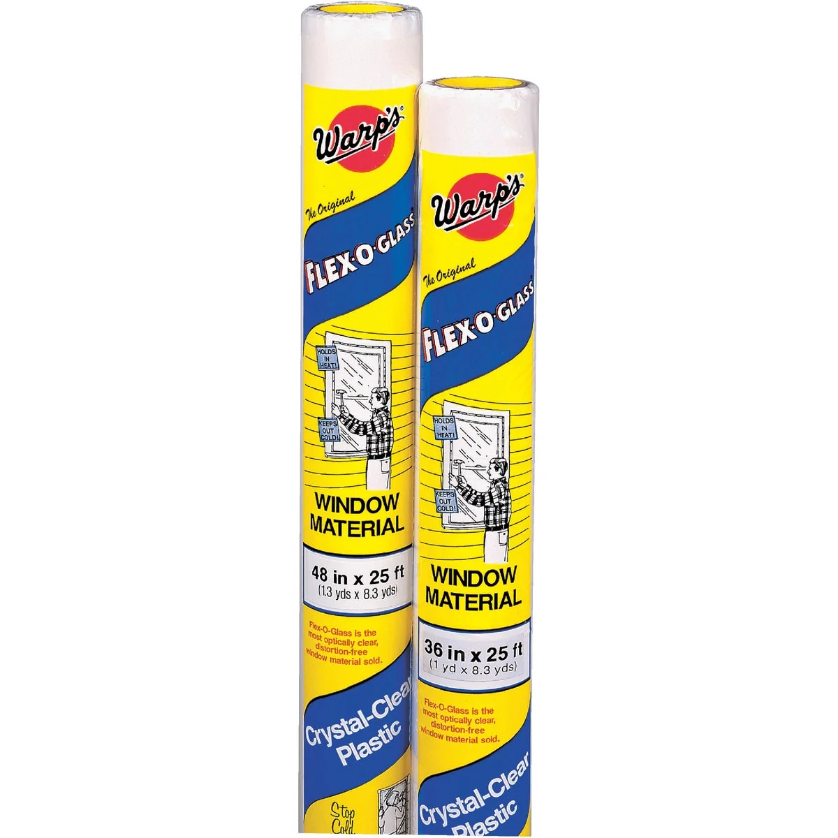 Carefully Designed Warp's Flex-O-Glass 36 In. X 25 Ft. Clear 4 Mil. Plastic Sheeting Quality