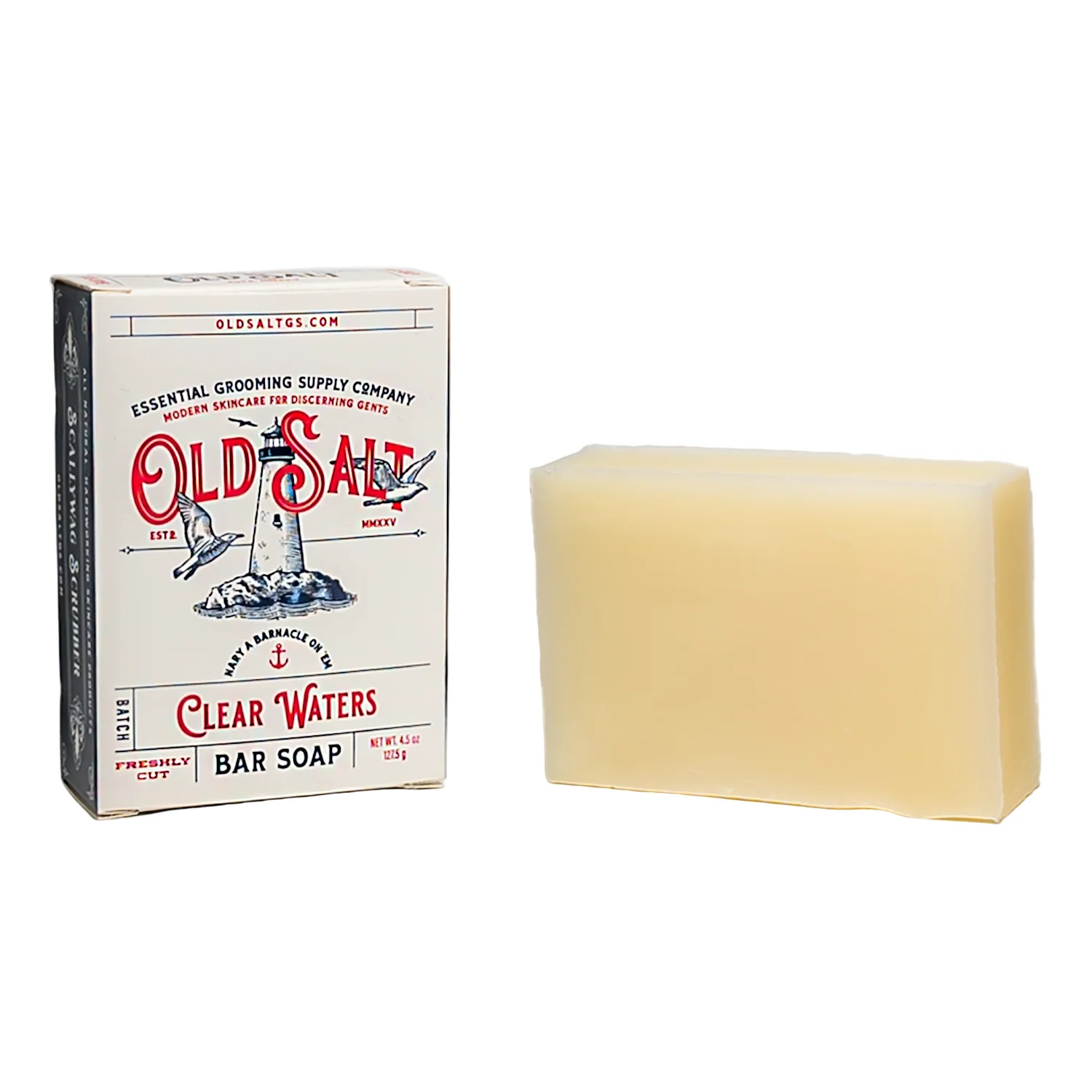 Pure Old Salt Bar Soap Breathable