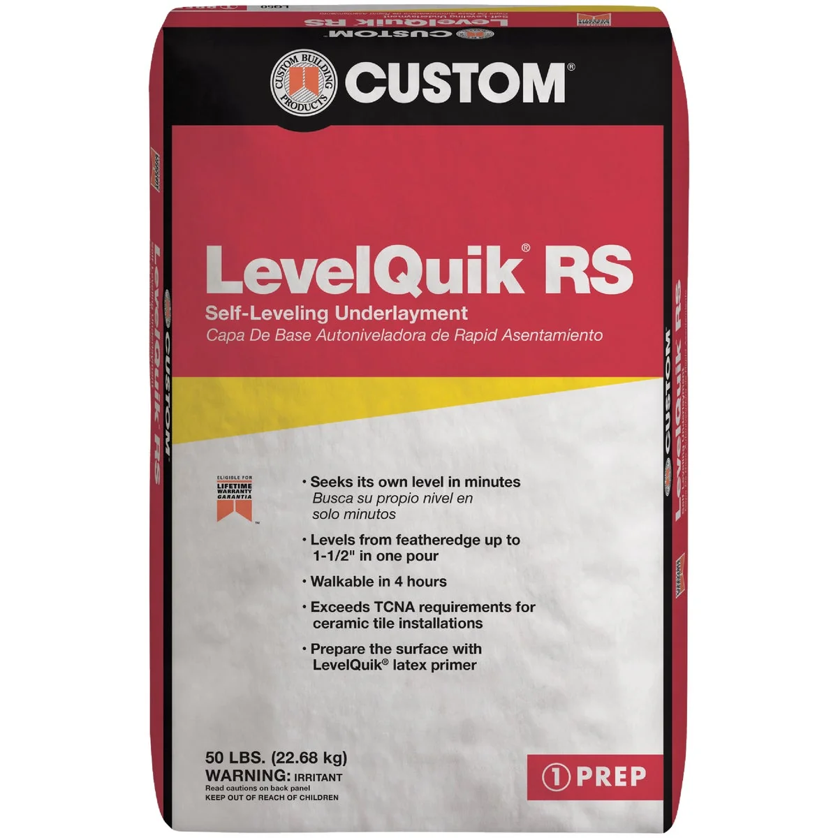 Smart LevelQuik RS Self-Leveling Floor Patch Leveler Gray 50 Lbs. Trendy