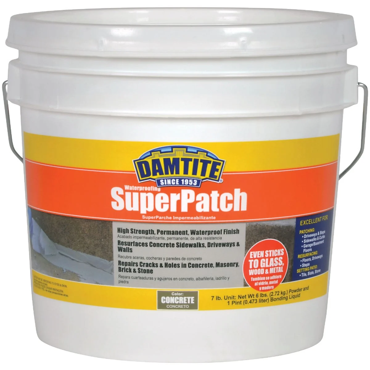 Exceptional Damtite 7 Lb. Nonshrinking Concrete Patch Eco-Friendly