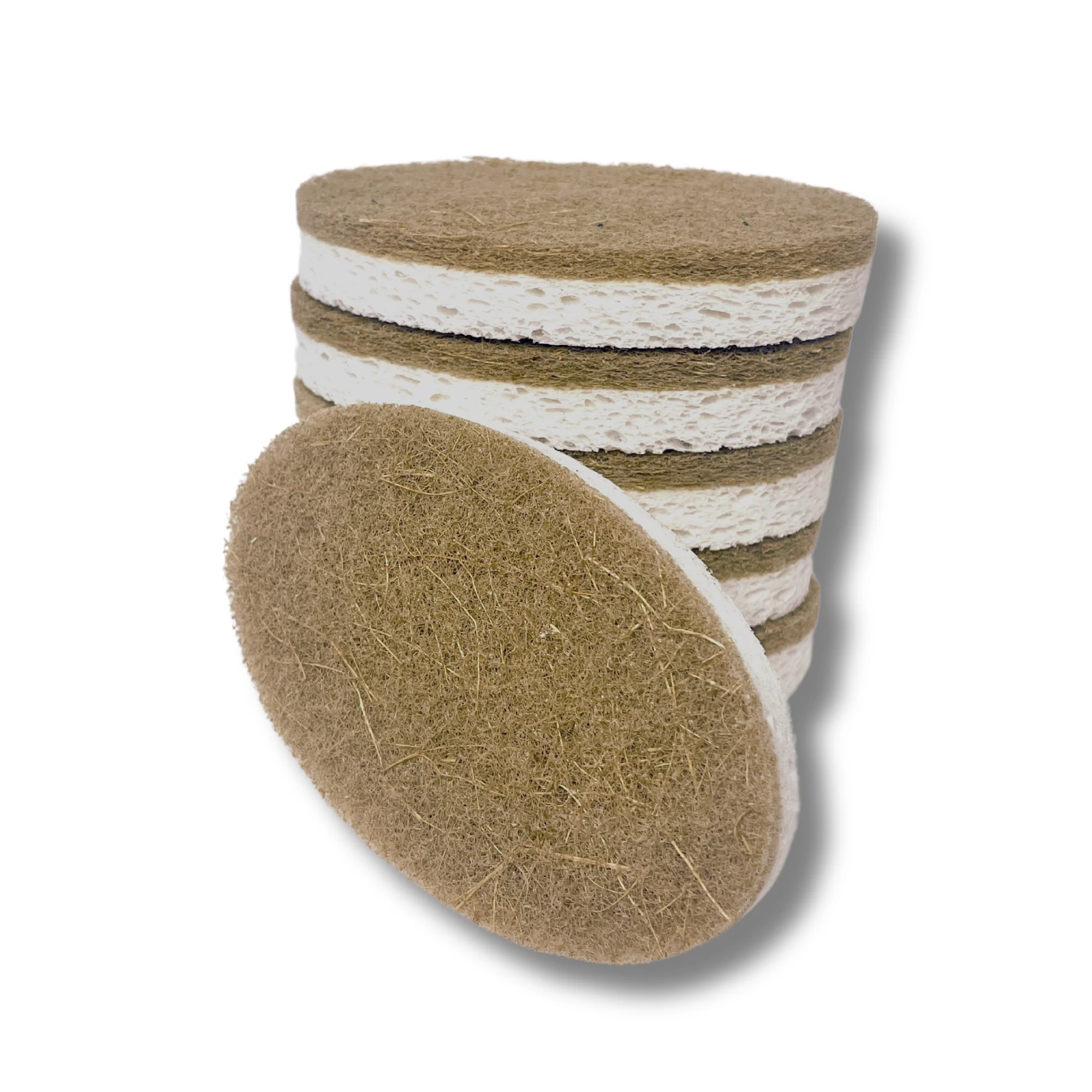 Recyclable Scrub Be Love Oval Dish Sponge Pack Modern
