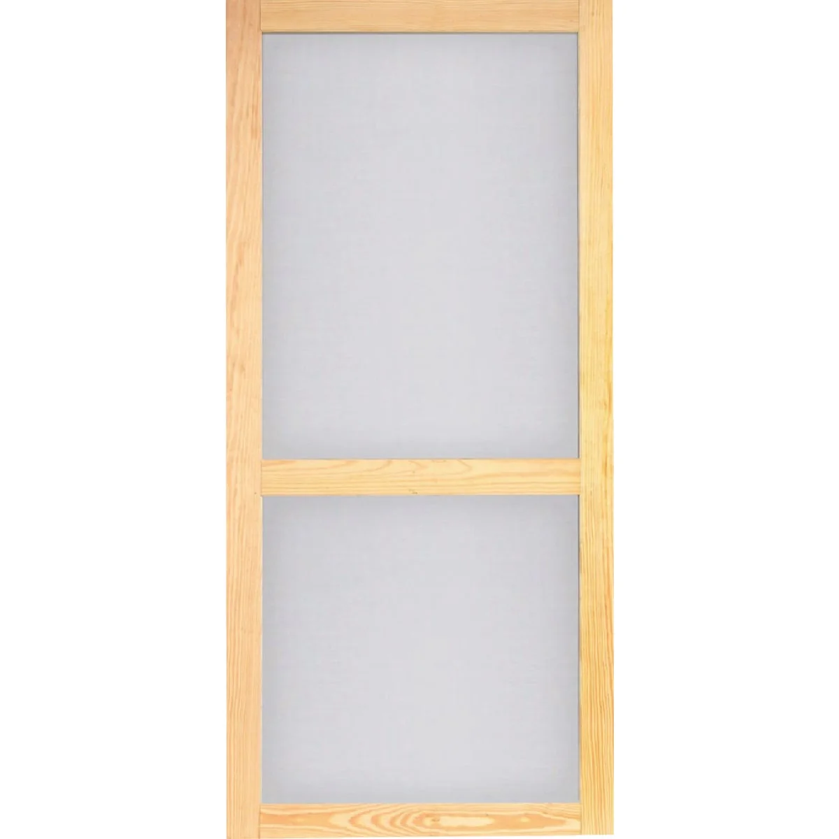 Carefully Designed Screen Tight Woodcraft 32 In. W x 80 In. H x 1 In. Thick Natural Wood Screen Door Traditional
