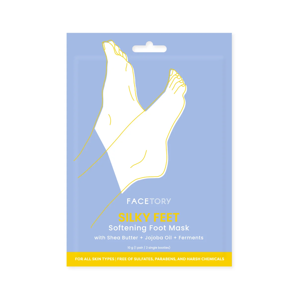 Fashionable FaceTory Silky Feet Softening Foot Mask Selected