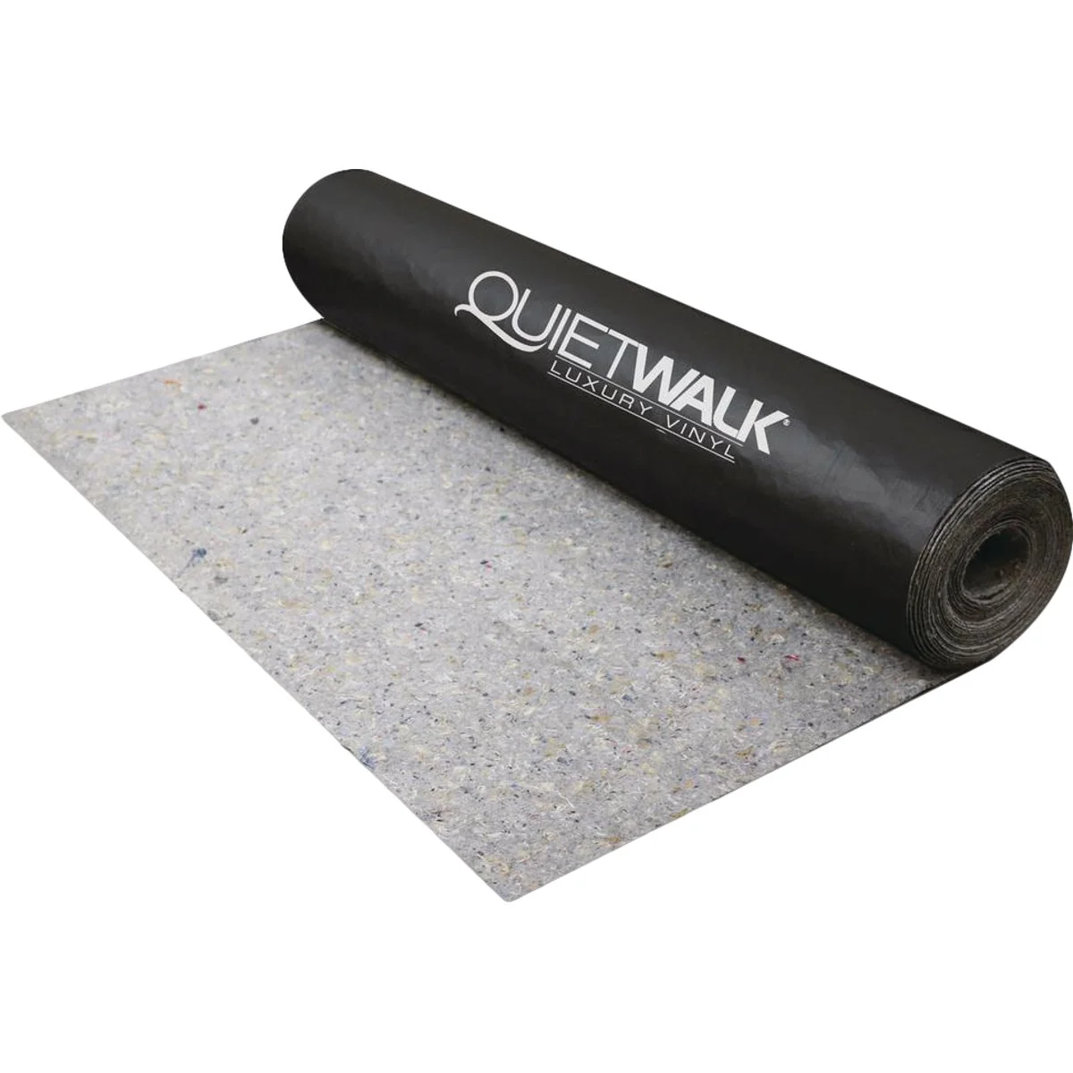 Selected QuietWalk Luxury Vinyl 3 Ft. W x 33.33 Ft. L Underlayment with Vapor Barrier 100 Sq. Ft. Roll Relaxed