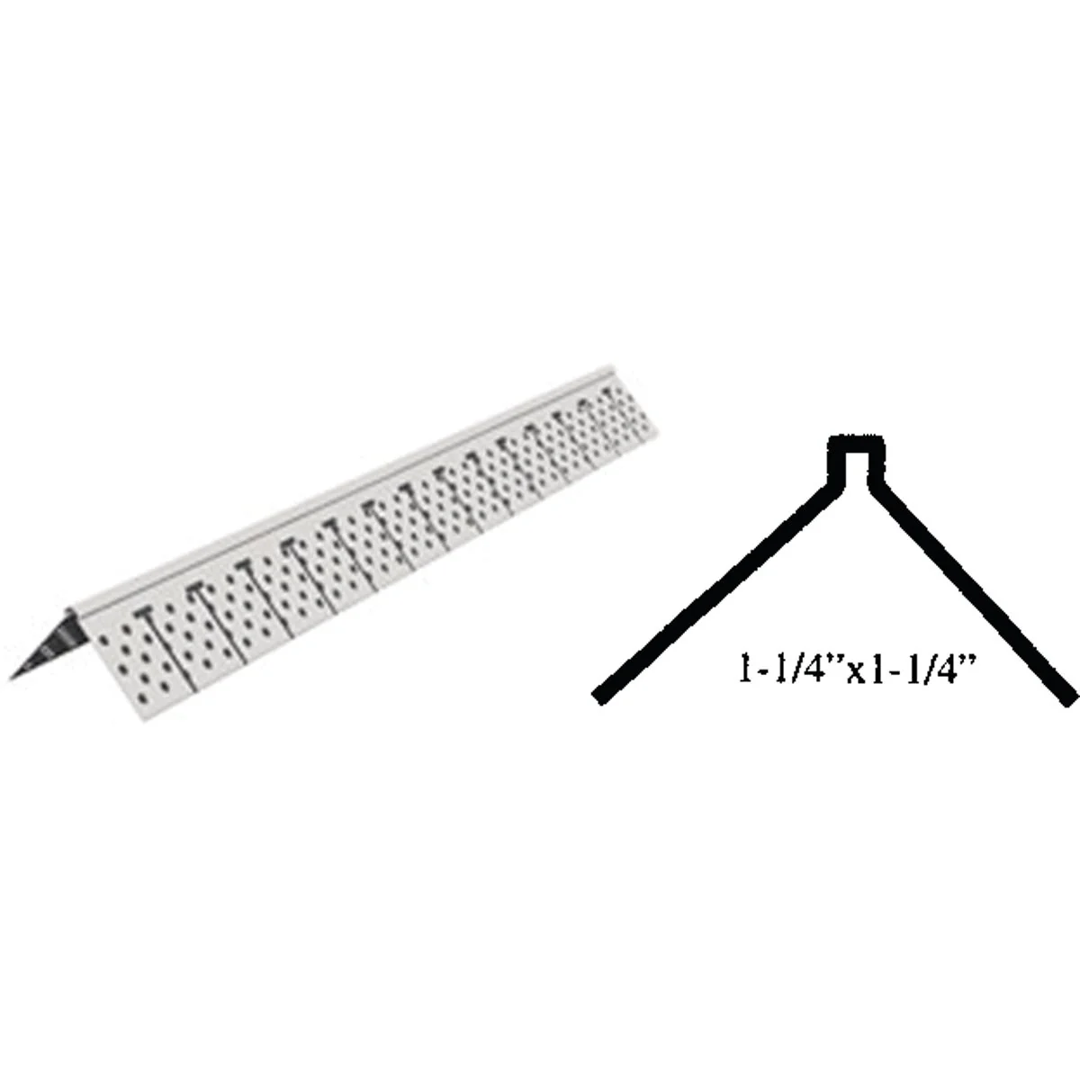 Natural ClarkDietrich 10 Ft. Vinyl Archway Corner Bead Qty 50 Pcs. Convenient