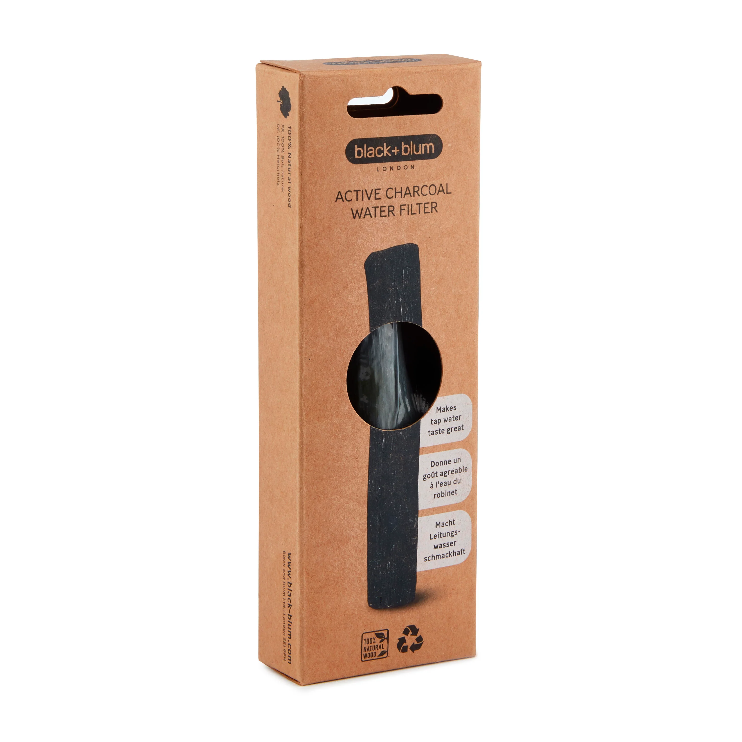 Versatile Black Blum Active Charcoal Water Filter Fast