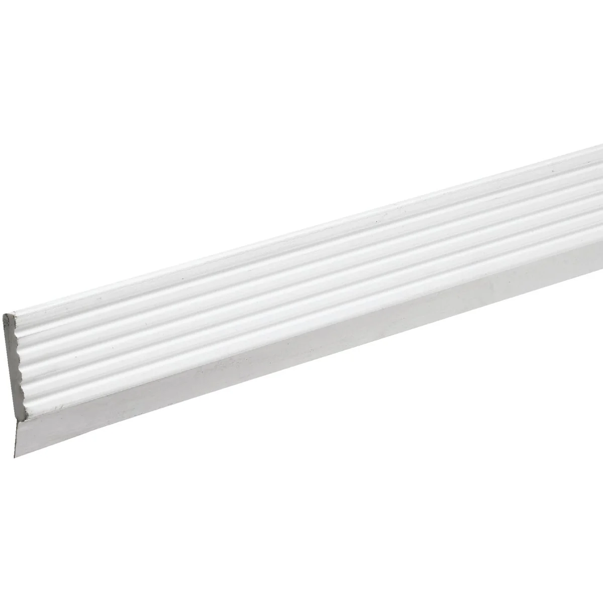 Healthy Do it 3 In. x 9 Ft. White Vinyl Top and Side Garage Door Seal with Sweep Elegant