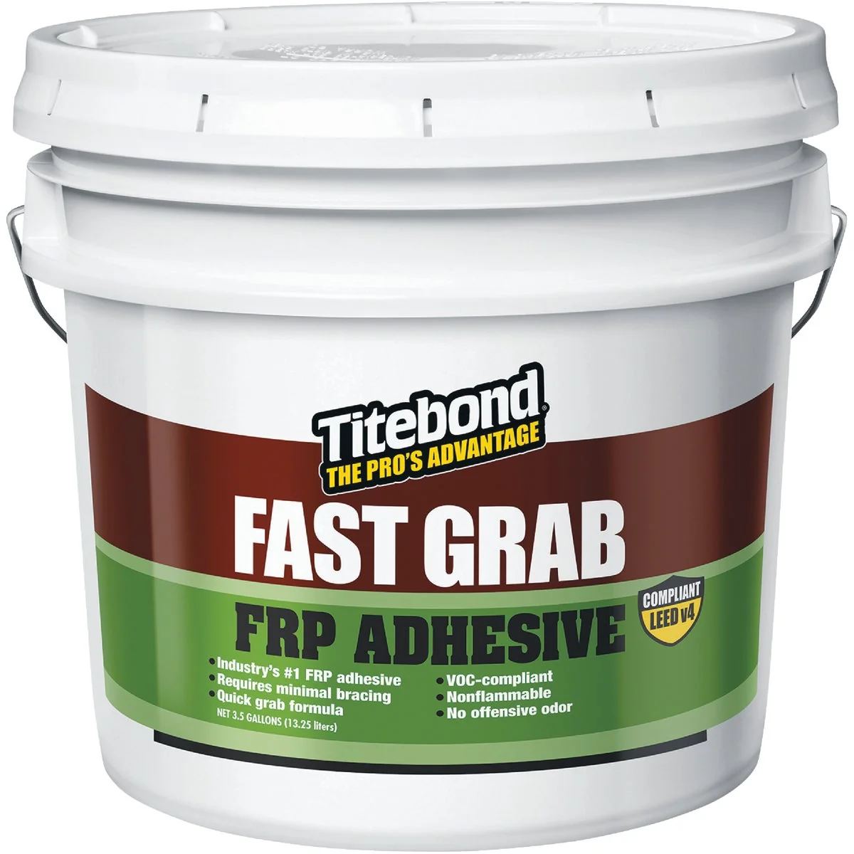 Reliable Titebond GREENchoice FAST GRAB 4 Gal. FRP Panel Adhesive Official