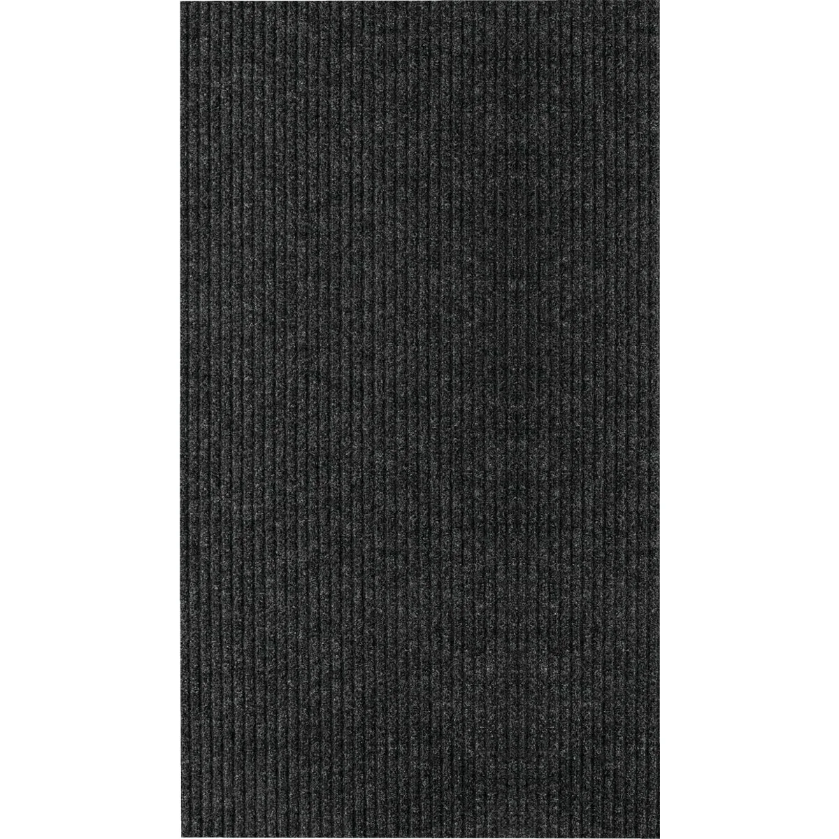 Environmentally Friendly Multy Home Concord 22 In. x 36 In. Charcoal Carpet Utility Floor Mat Indoor Outdoor Green