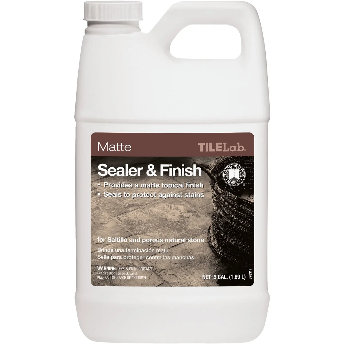 High-End Custom Building Products TILELab 1 2 Gal. Matte Tile Sealer Finish Modern
