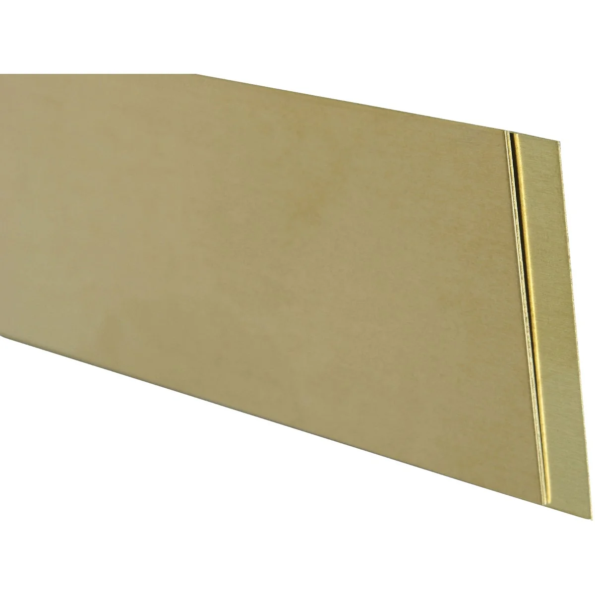 Genuine K S Brass 1 In. x 12 In. Strip Stock Prestigious