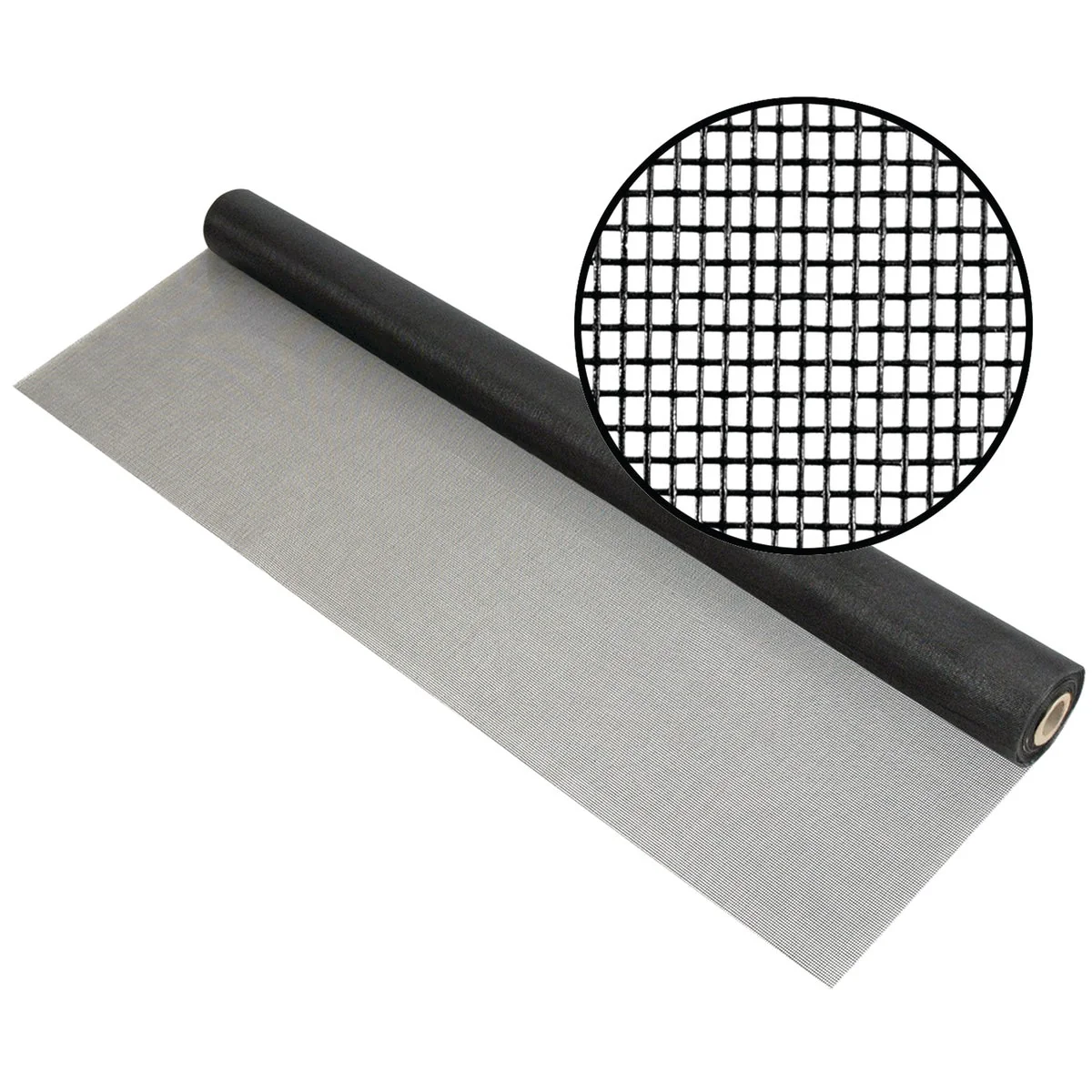 Dependable Phifer 72 In. x 100 Ft. Charcoal Fiberglass Pool Screen Responsible
