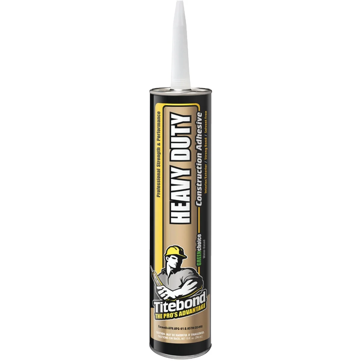 Effective Titebond 10.5 Oz. Solvent Construction Subfloor Adhesive Recyclable