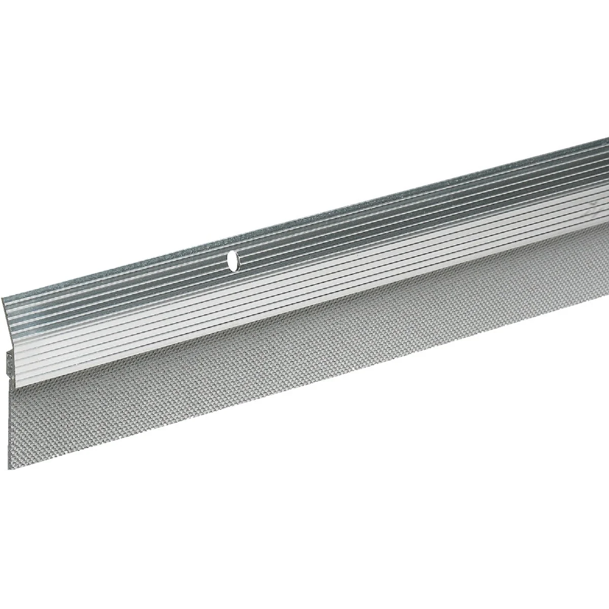 Lightweight Do it 2 In. W. x 2 In. H. x 36 In. L. Silver Aluminum Door Sweep Solid