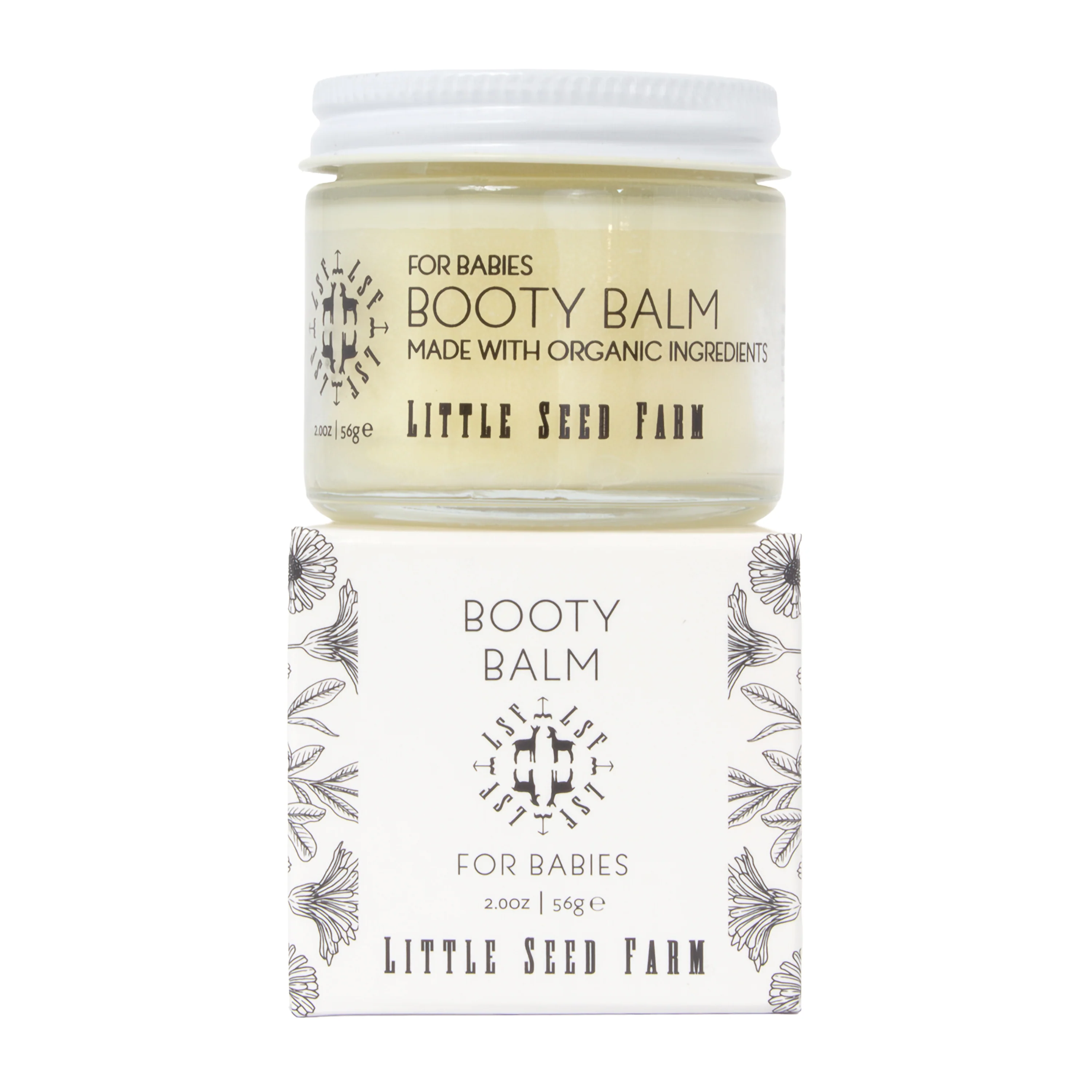 Eco-Friendly Little Seed Farm Booty Balm for Babies Sustainable