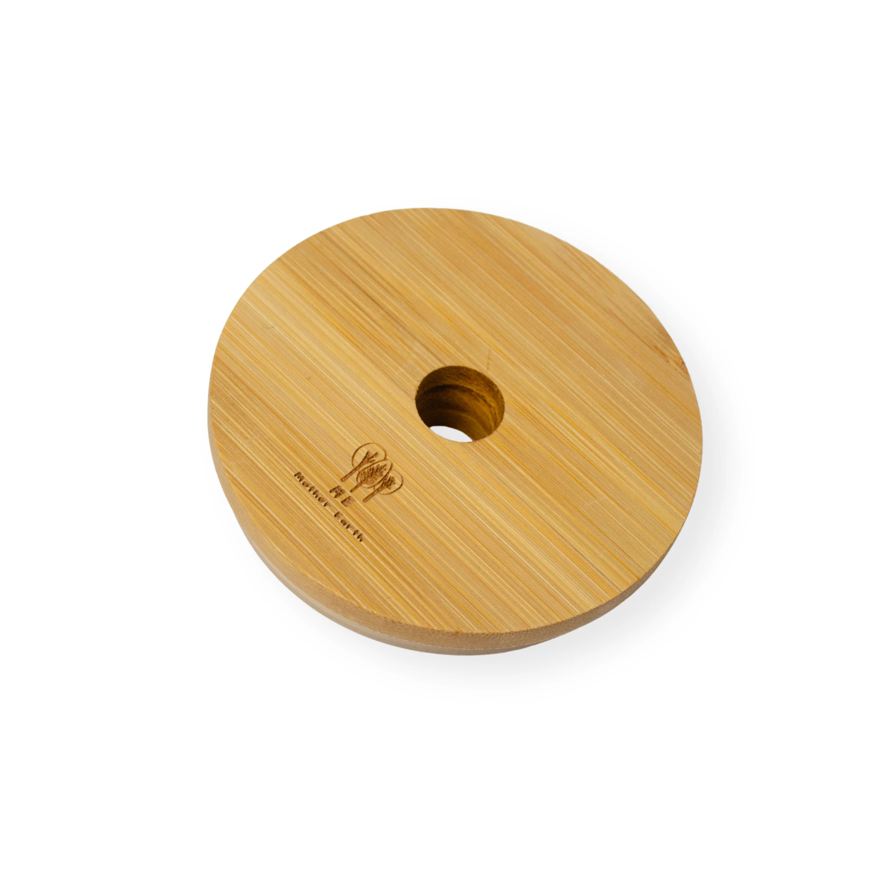 Durable Me Mother Earth Bamboo Mason Jar Lids Flexible