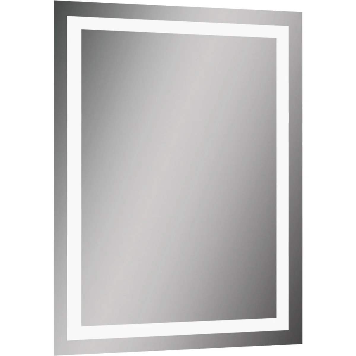 High-Performance Lighted Impressions Vero Frameless 19.63 In. W x 27.25 In. H Vanity Mirror with Four LED Light Strips Exclusive
