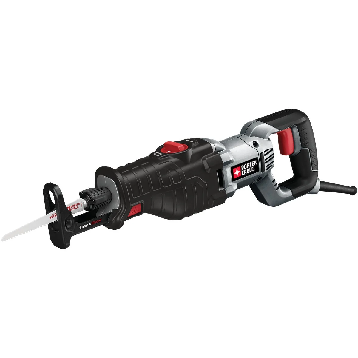 Dependable Porter Cable Tiger Saw 8.5-Amp Orbital Reciprocating Saw Kit World-Class