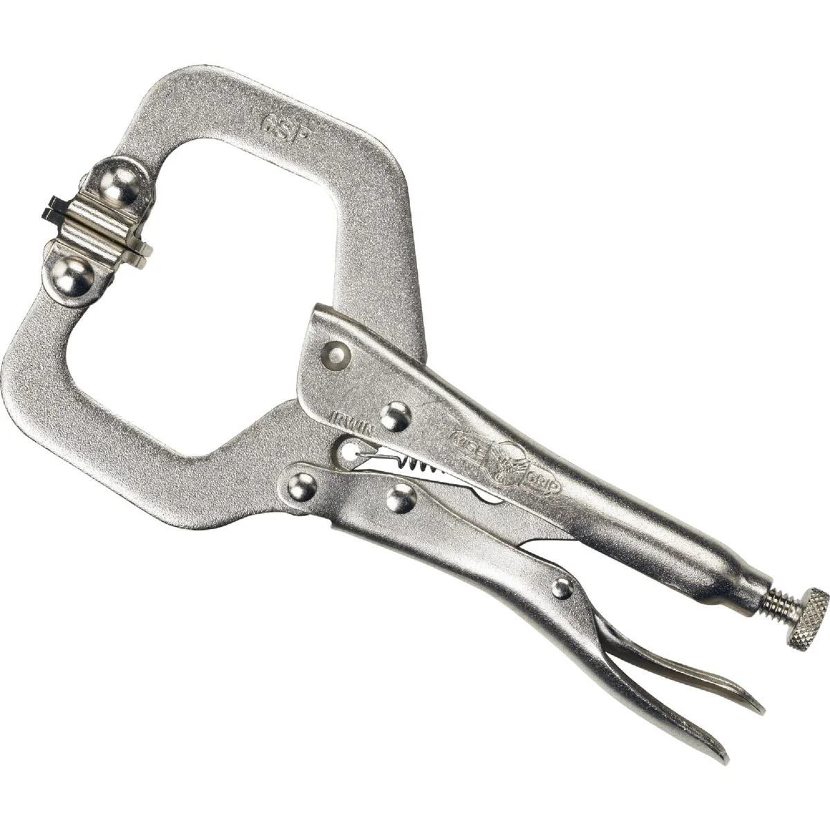 Trusted Irwin Vise-Grip 6 In. Locking C-Clamp with Swivel Jaws Luxury