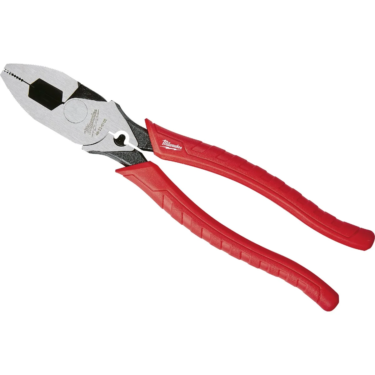 Solid Milwaukee 9 In. 6-in-1 High-Leverage Linesman Pliers with Crimper Excellent