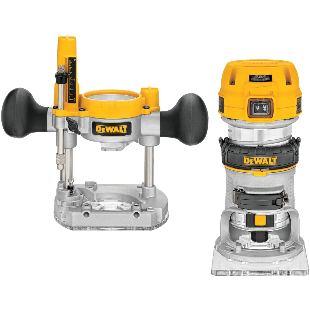 Prestigious DeWalt 7.0A 16 000 to 27 000 rpm Router Kit Certified