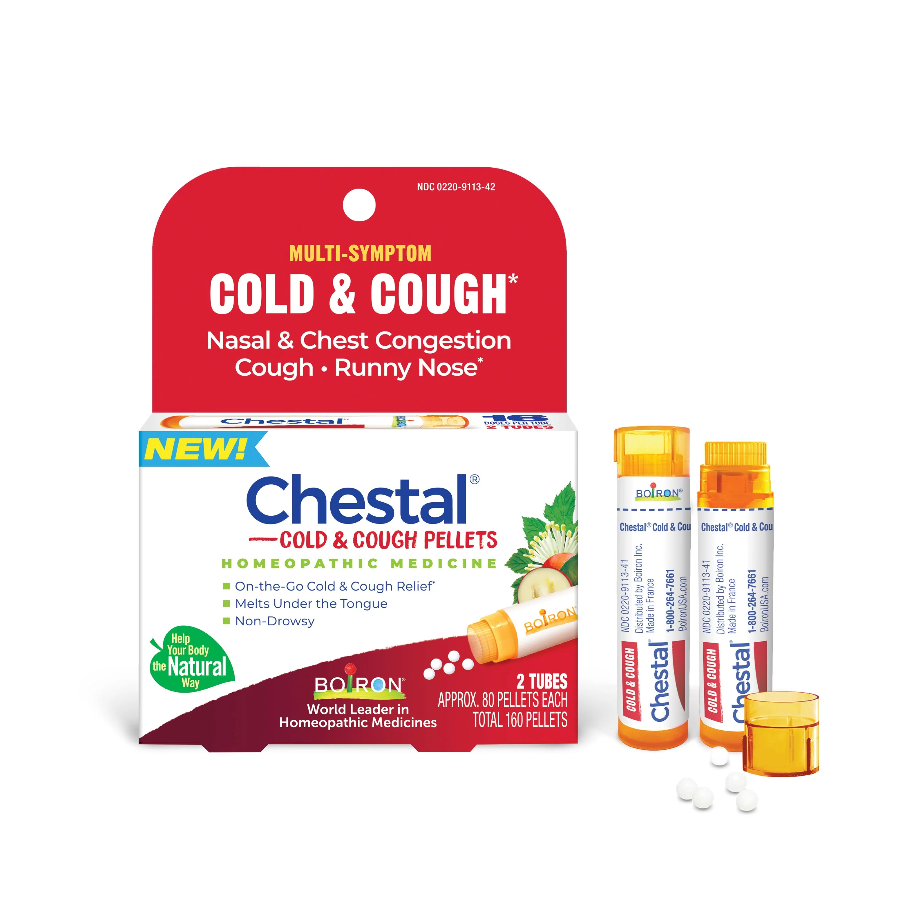 Eco-Friendly Boiron Chestal Cold Cough Pellets Exceptional