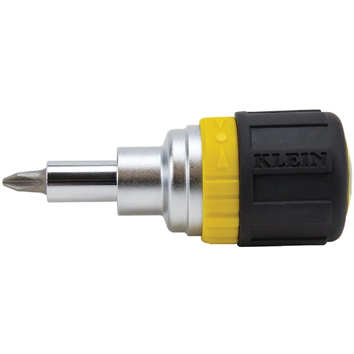 Certified Klein 6-in-1 Stubby Ratcheting Screwdriver User-Friendly