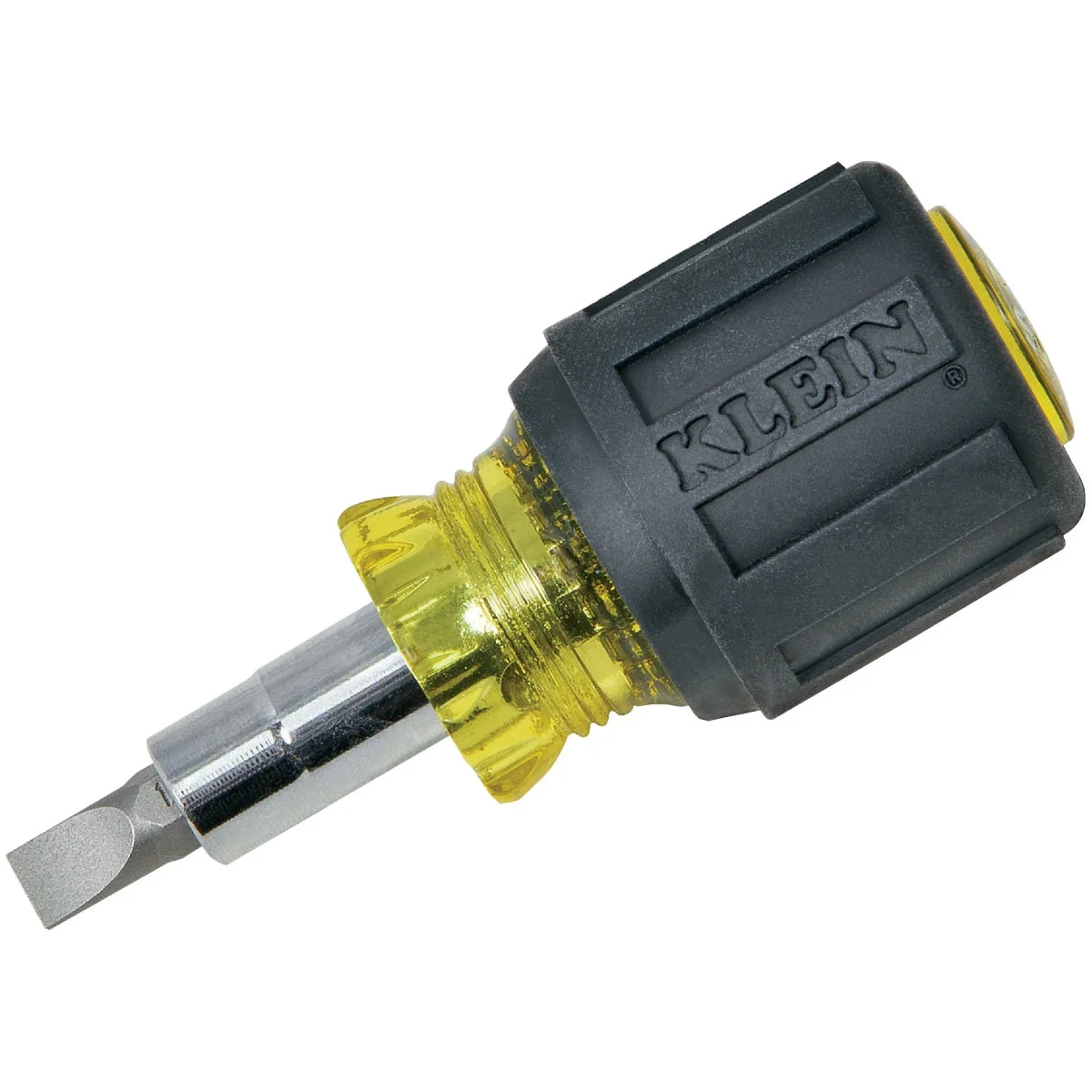 Innovative Klein 6-in-1 Stubby Multi-Bit Screwdriver User-Friendly