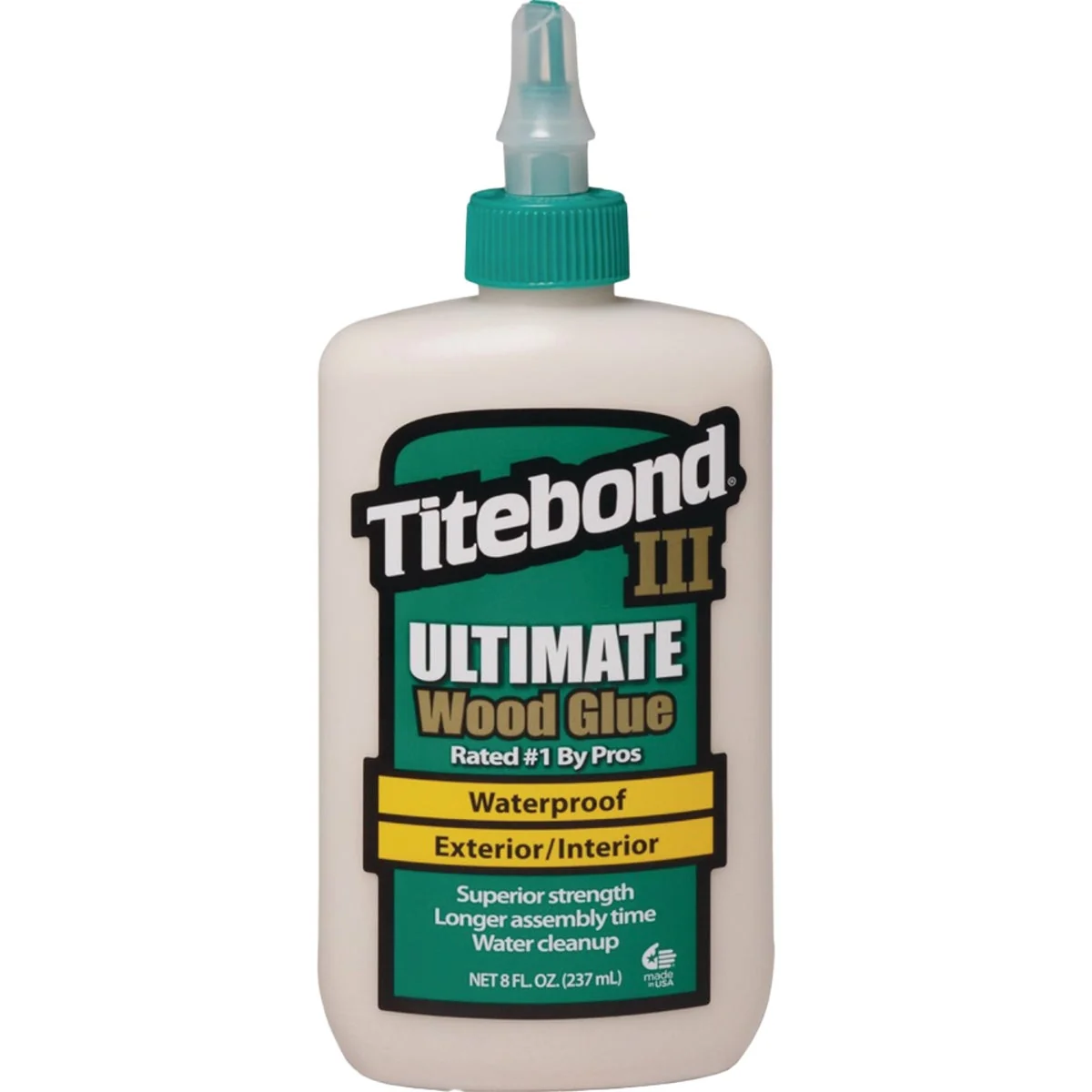 High-Quality Titebond III 8 Oz. Waterproof Wood Glue Casual