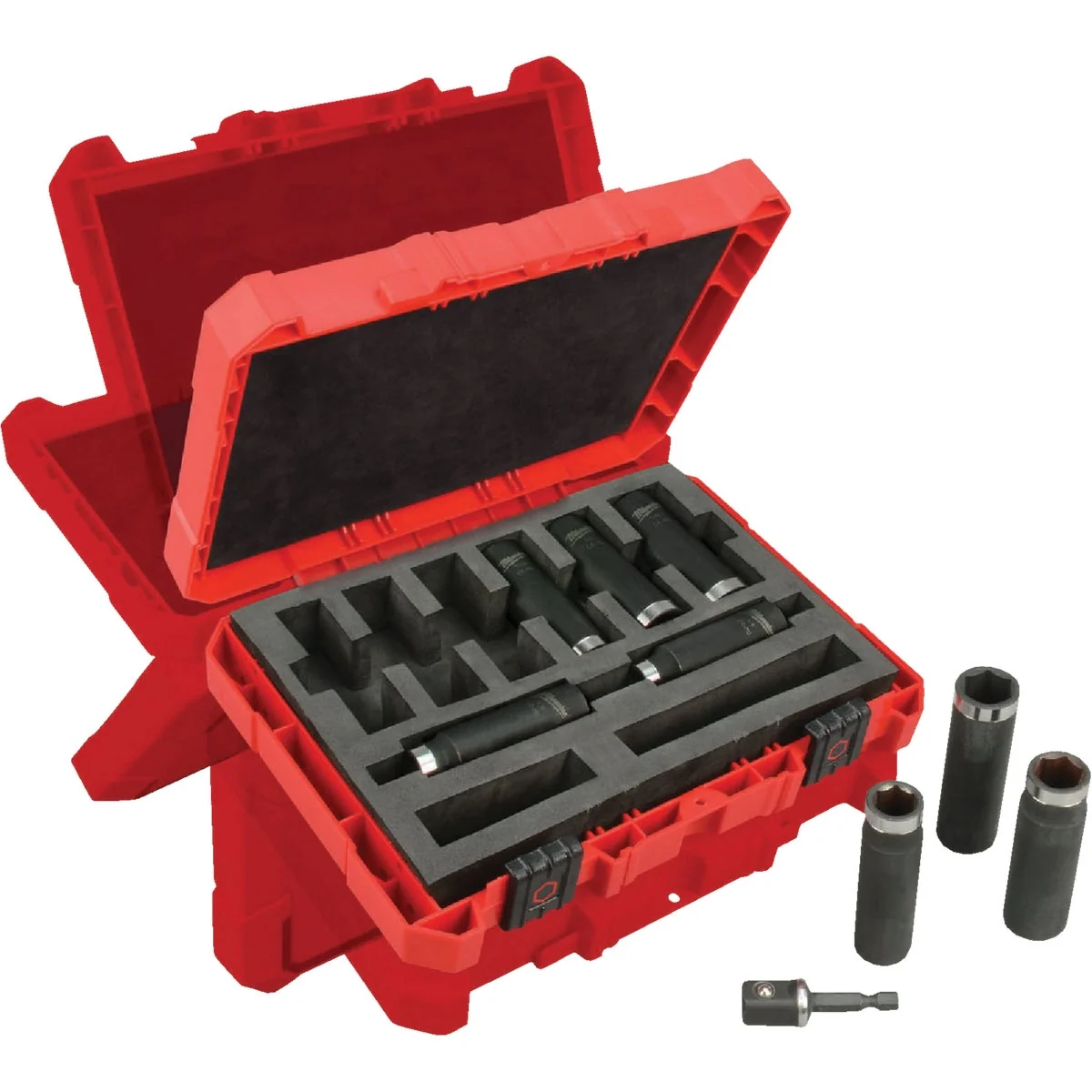 Selected Milwaukee SHOCKWAVE Standard 1 2 In. Drive 6-Point Deep Impact Driver Set 9-Piece Quality