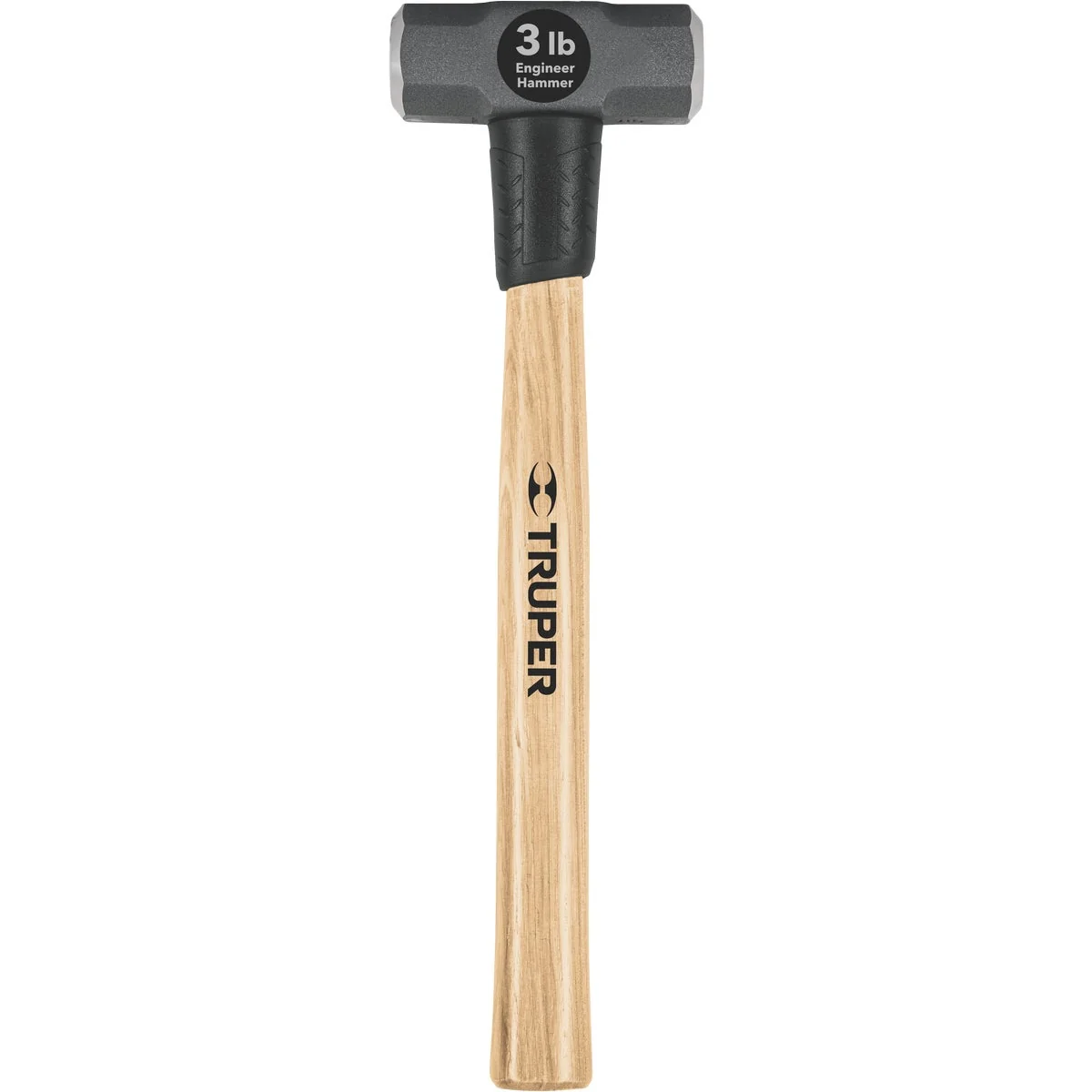 Fast Truper 3 Lb. Steel Double Face Drilling Hammer with Hickory Handle Natural