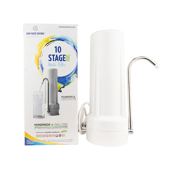 Clean New Wave Enviro 10-Stage Plus Countertop Water Filter Functional
