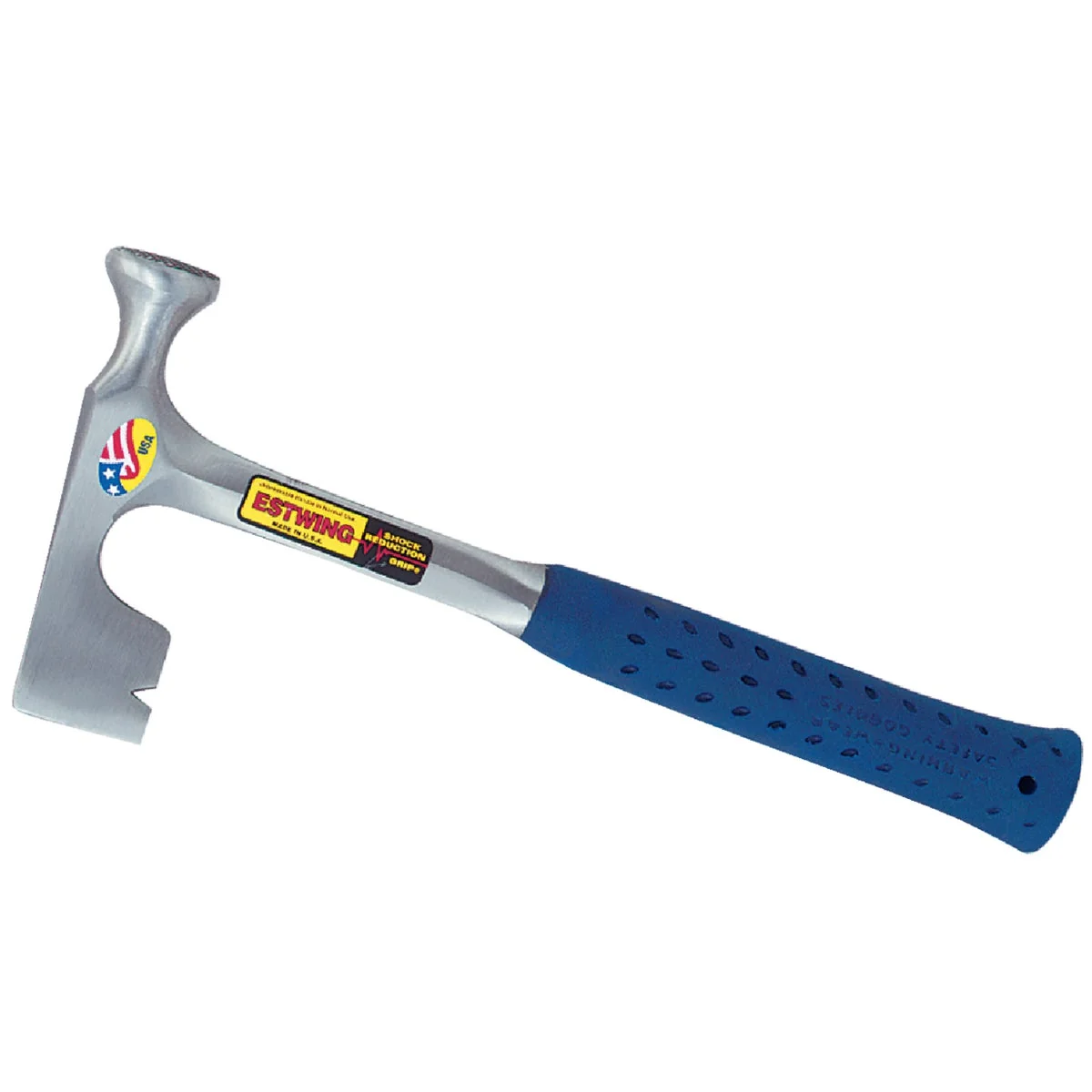 Natural Estwing 14 Oz. Steel Drywall Hammer with 14-1 2 In. Rubber Grip Handle Genuine