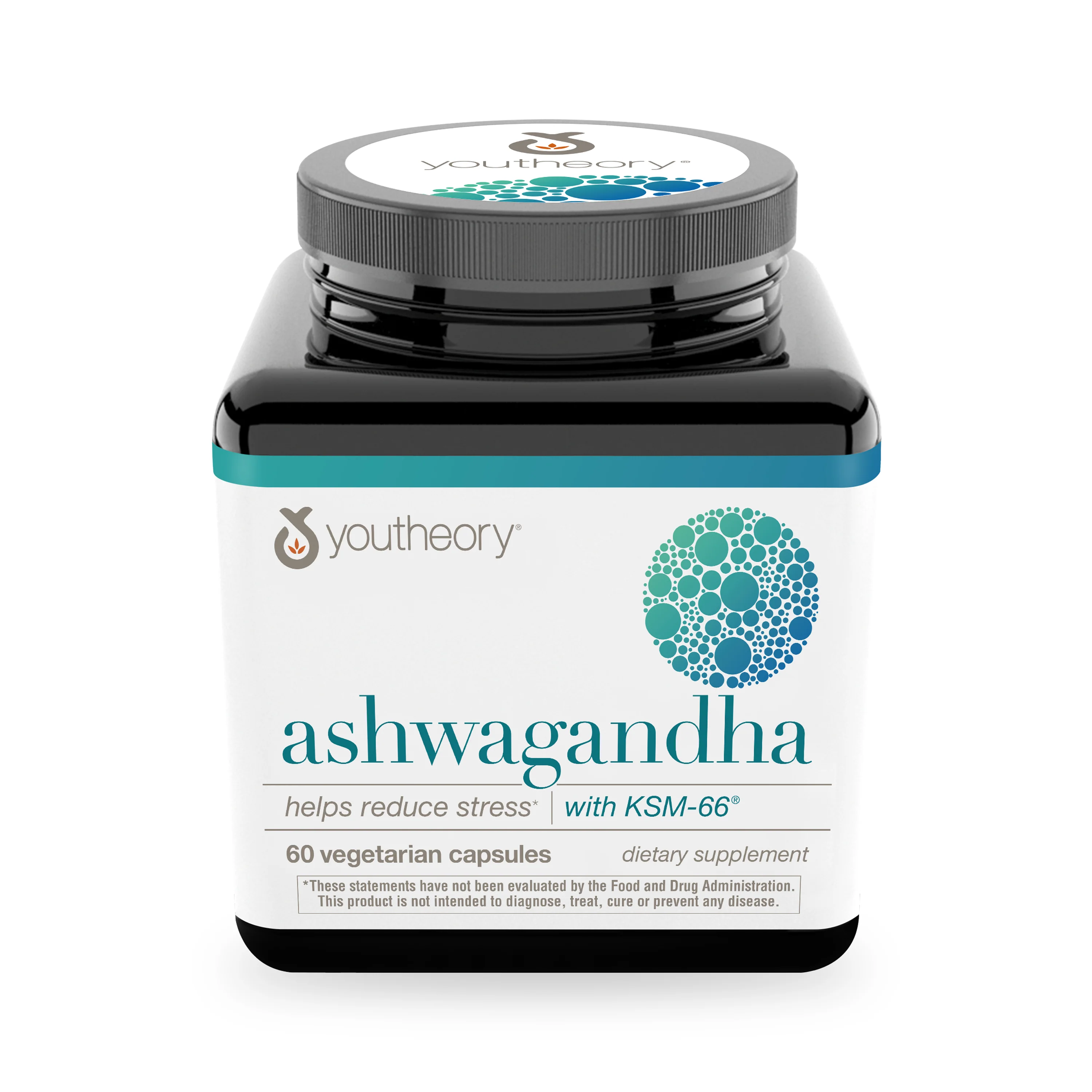 Convenient Youtheory Ashwagandha Capsules with KSM-66® Selected