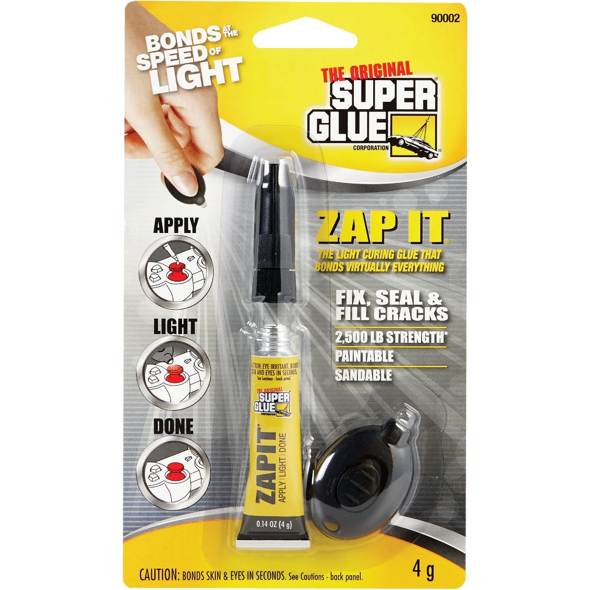 Eco-Friendly Zap It 0.14 Oz. Liquid Super Glue Recyclable