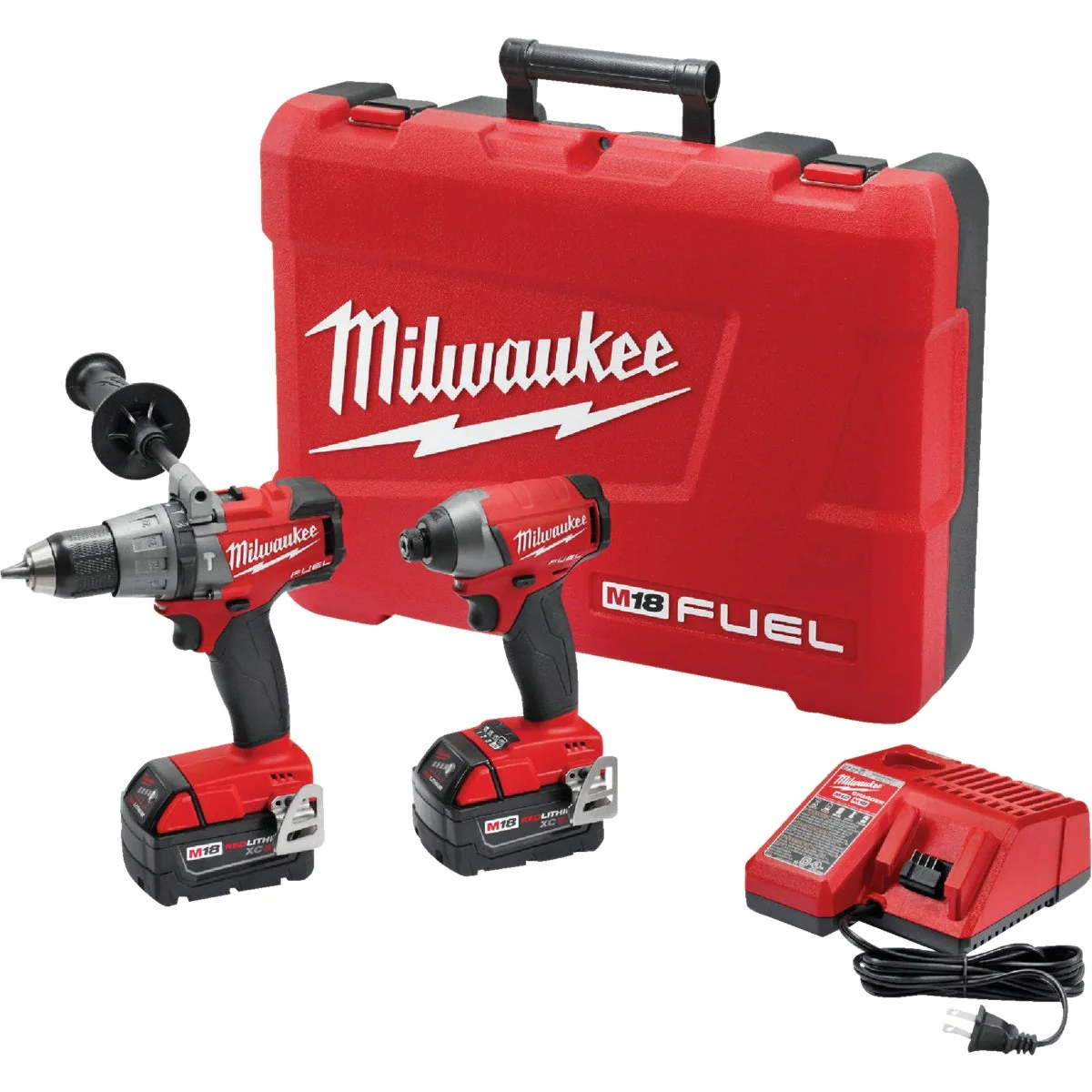 Casual Milwaukee 2-Tool M18 FUEL Lithium-Ion Brushless Hammer Drill Impact Driver Cordless Tool Combo Kit Sustainable