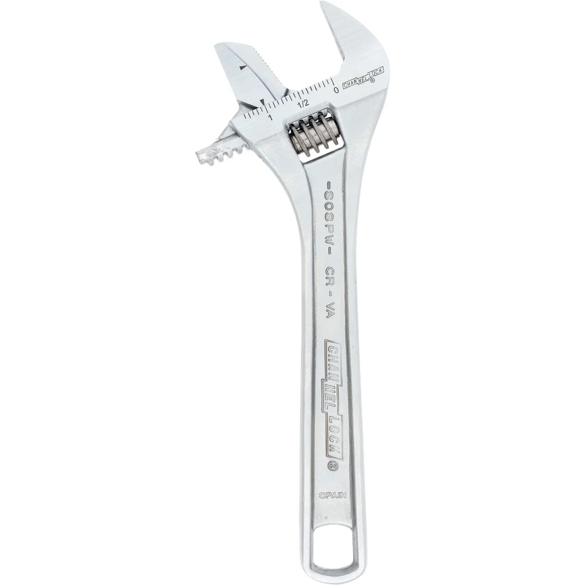 Exclusive Channellock 8 In. Steel Adjustable Pipe Wrench with Extra Wide Reversible Jaw Prestigious