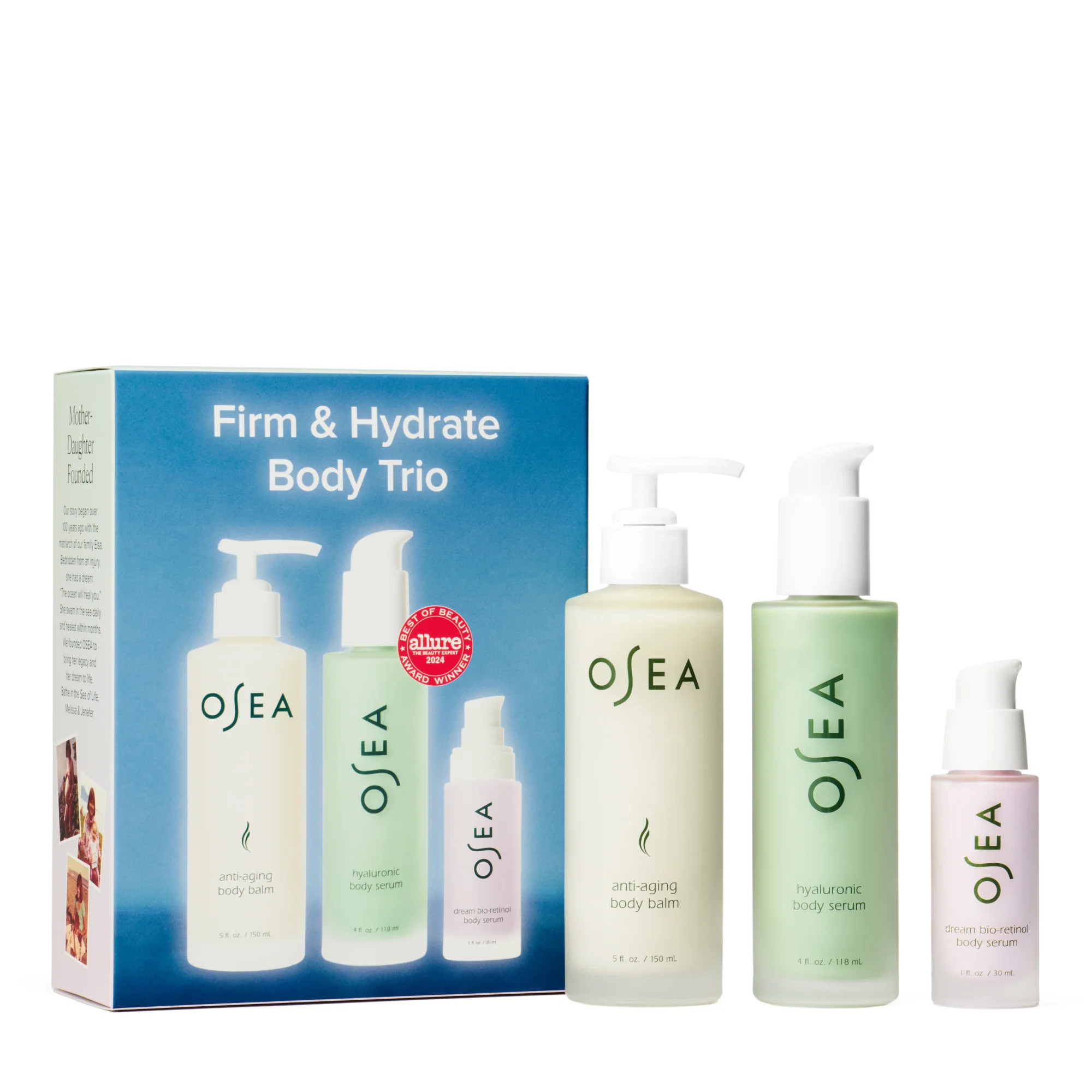 Unique OSEA Firm Hydrate Body Trio Original Design