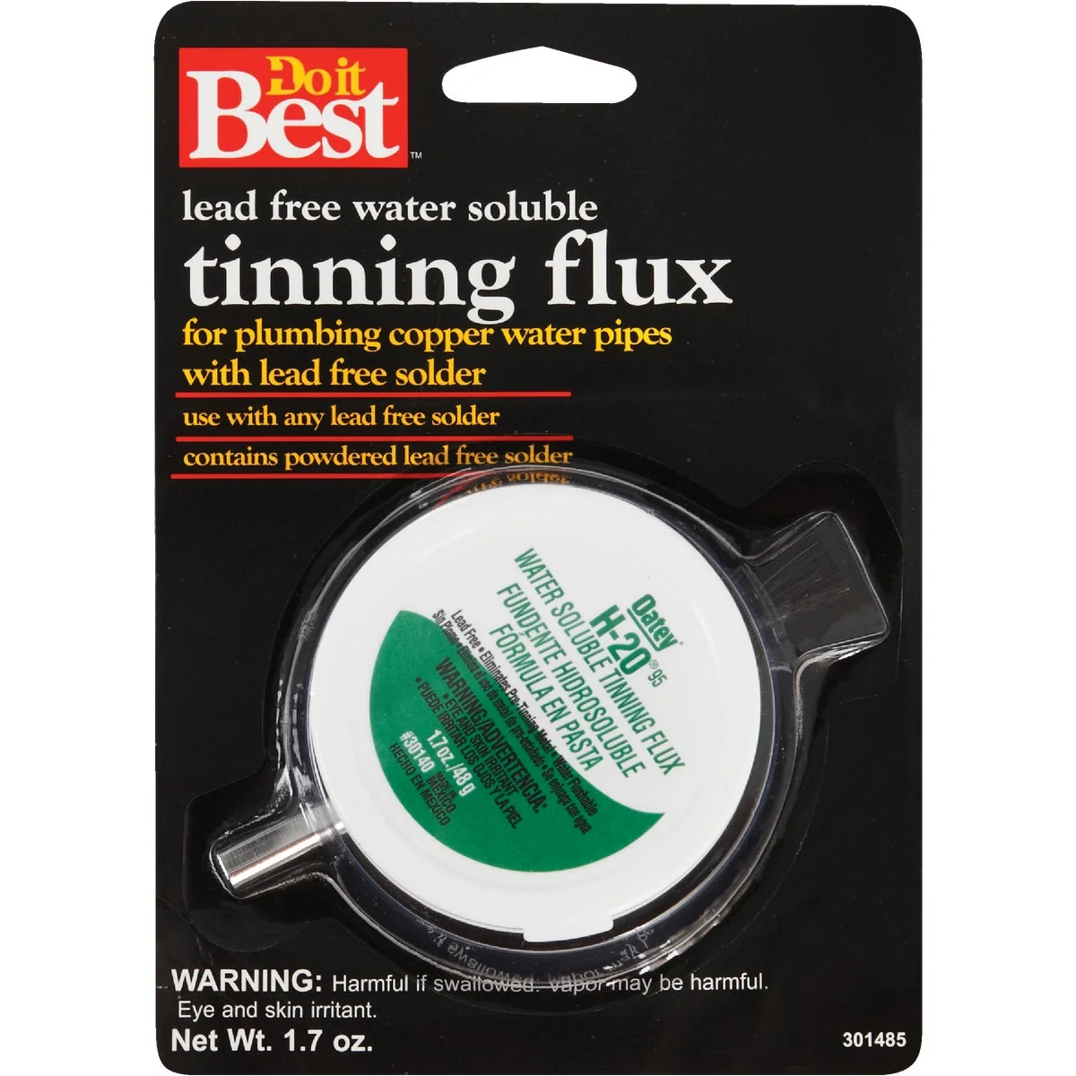 Sophisticated Do it H-2095 1.7 Oz. Water Soluble Tinning Flux Powdered Verified
