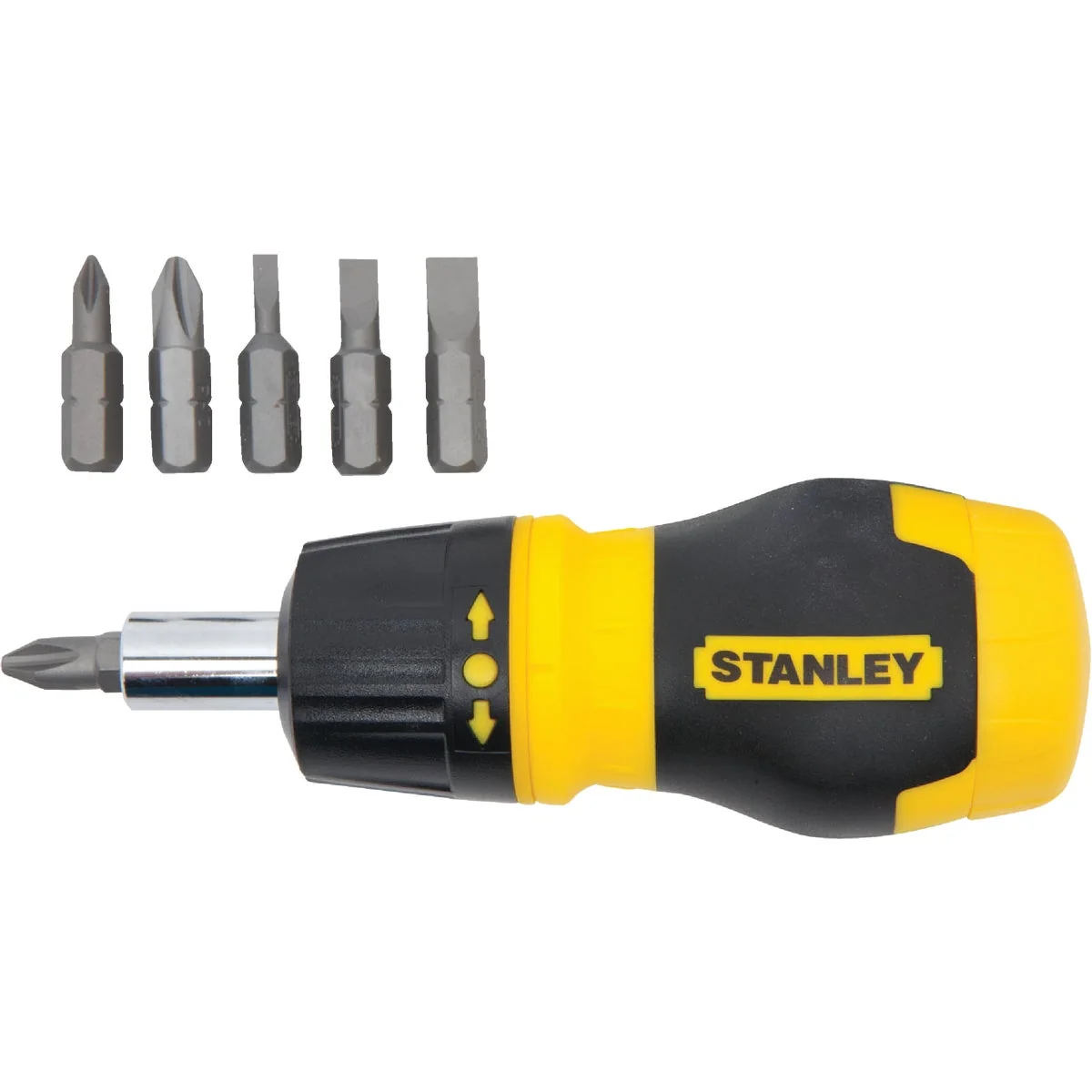 Organic Stanley Multi-Bit Stubby Ratcheting Screwdriver Trendy