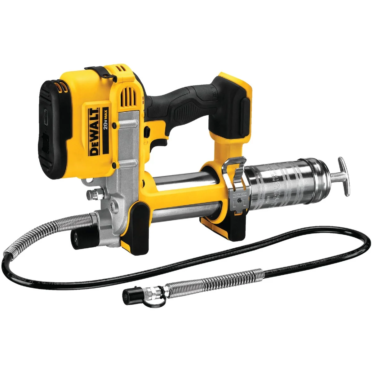 Easy-to-Use DeWalt 20 Volt MAX Lithium-Ion Cordless Grease Gun Bare Tool Responsible