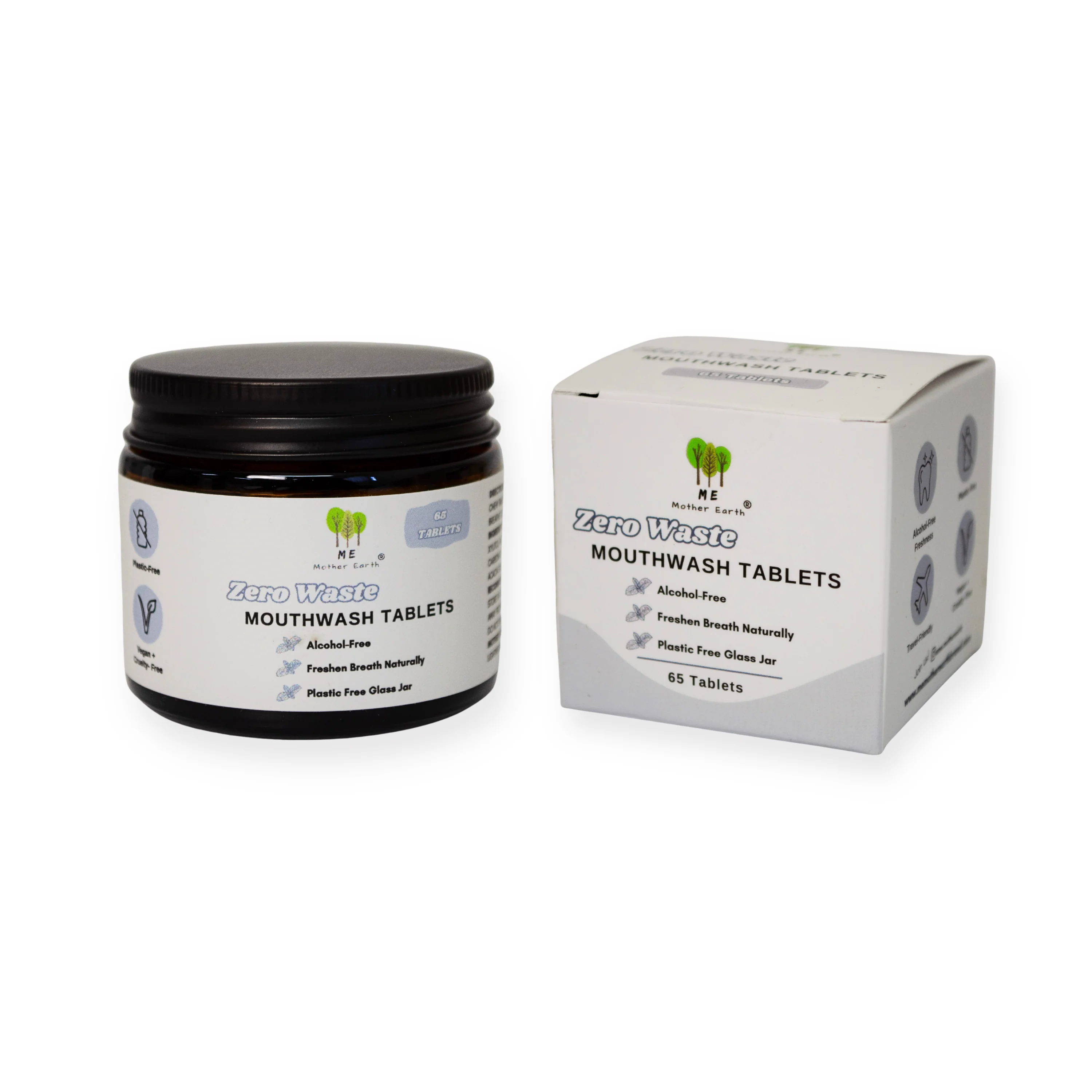 Enhanced Me Mother Earth Mouthwash Tablets - Zero Waste Dependable