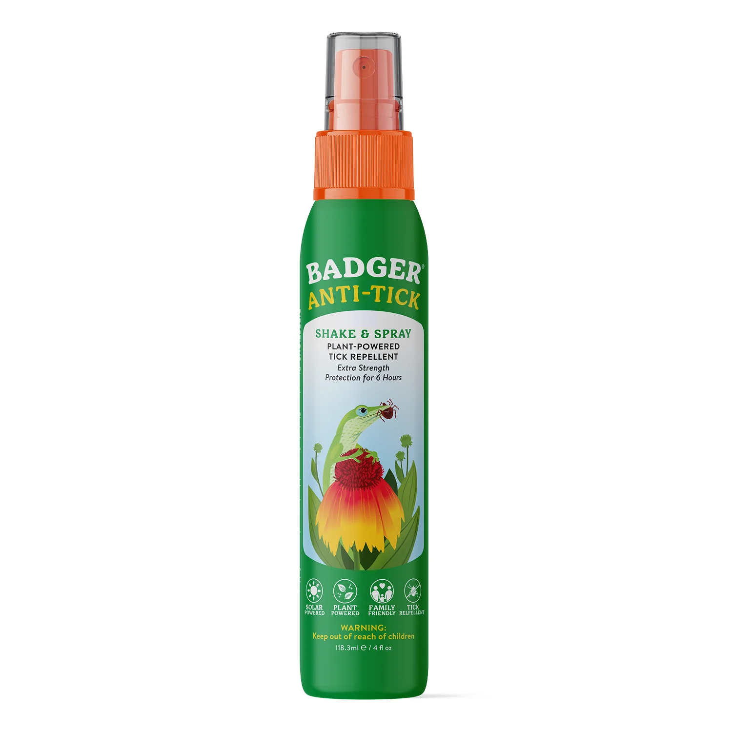 Outstanding Badger Balm Anti-Tick Repellent Shake Spray Refined