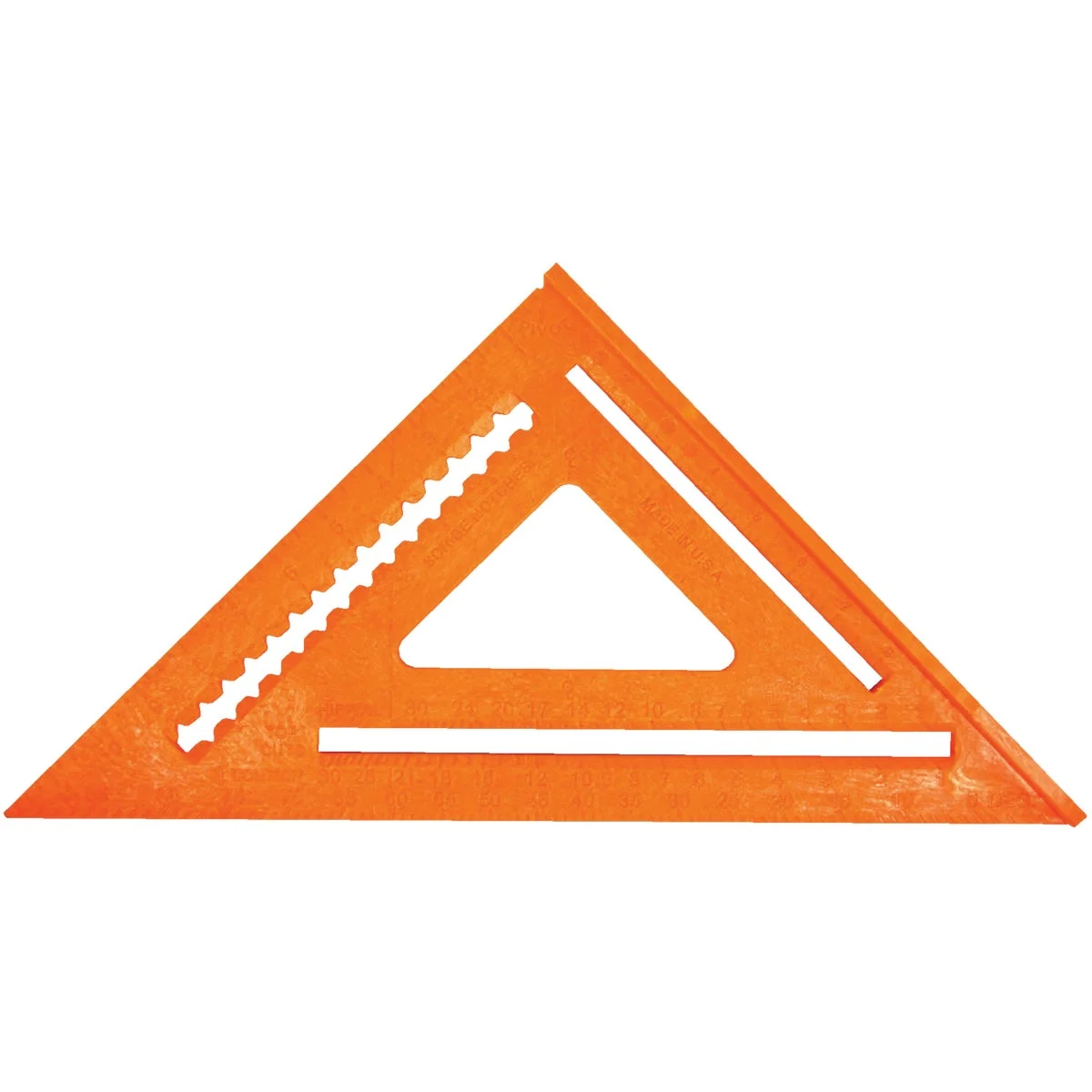 Smart Johnson Level 12 In. Plastic Structo-Cast Rafter Square Functional