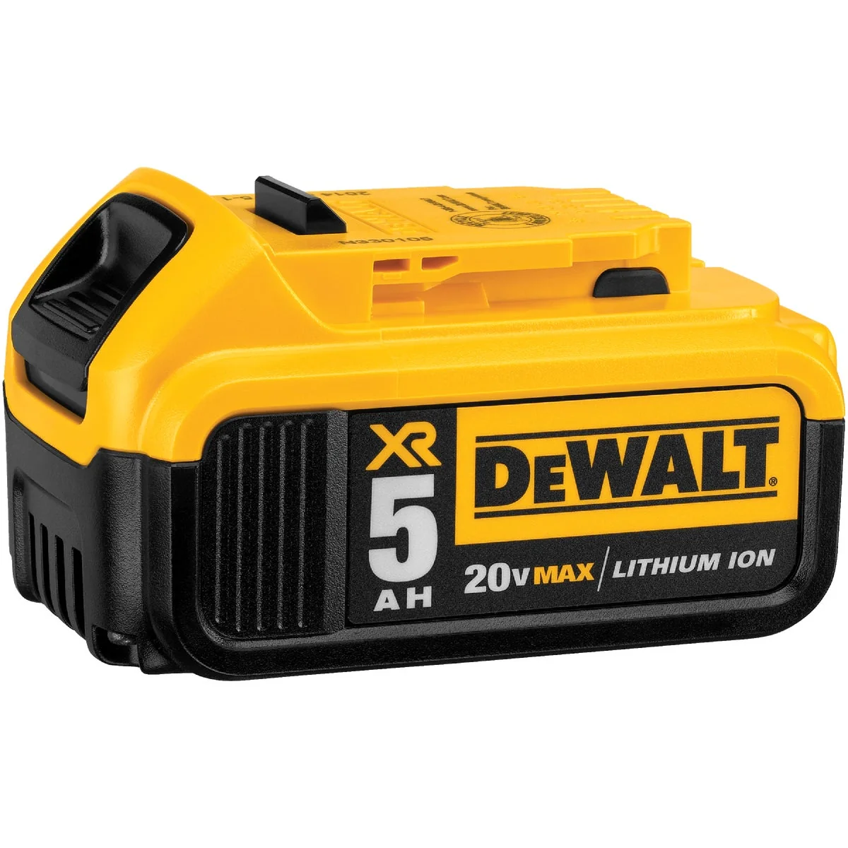 Long-Lasting DeWalt 20 Volt MAX XR Lithium-Ion 5.0 Ah Premium Tool Battery Healthy